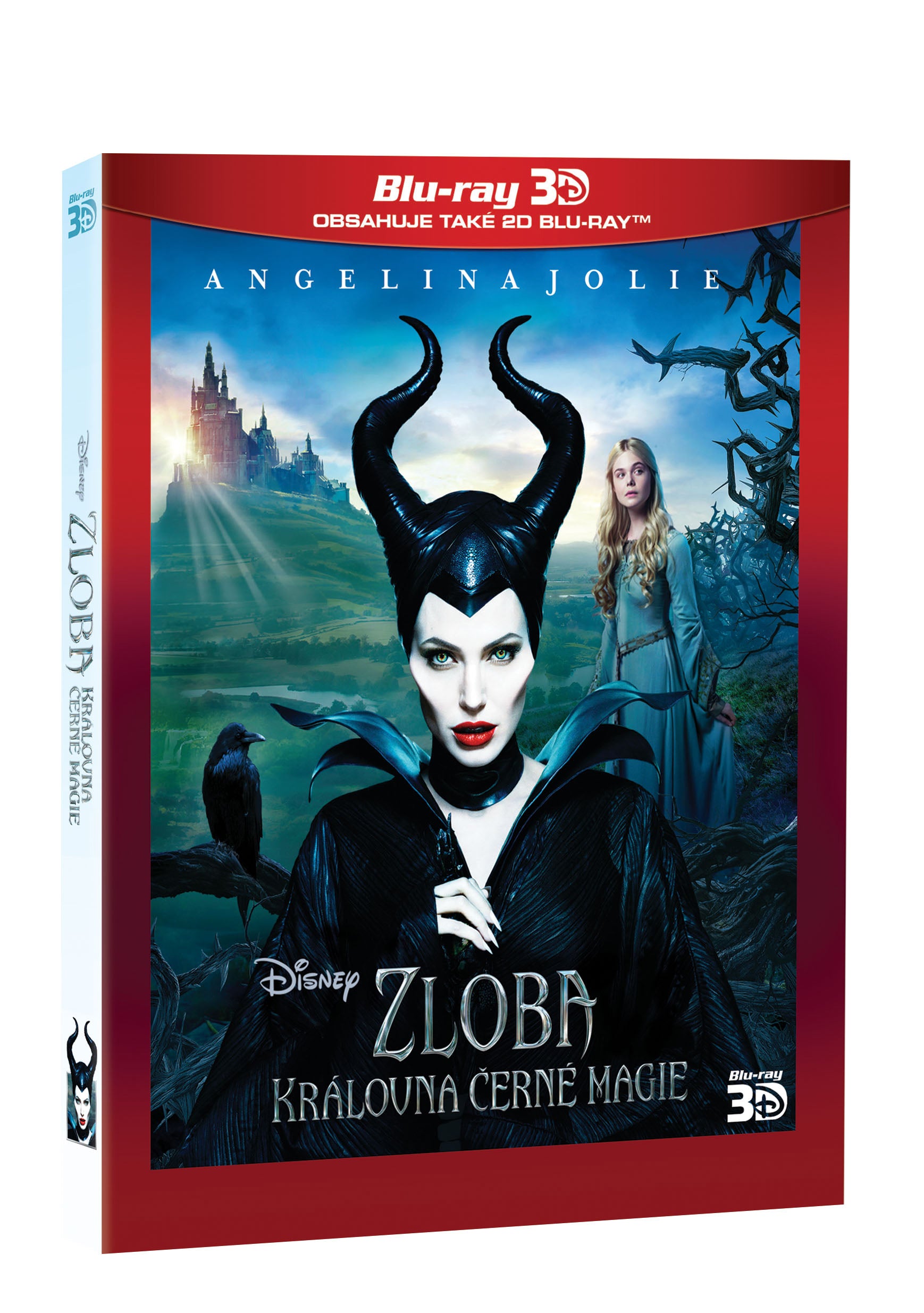 Zloba – Kralovna cerne magie 2BD (3D+2D) / Maleficent - Czech version