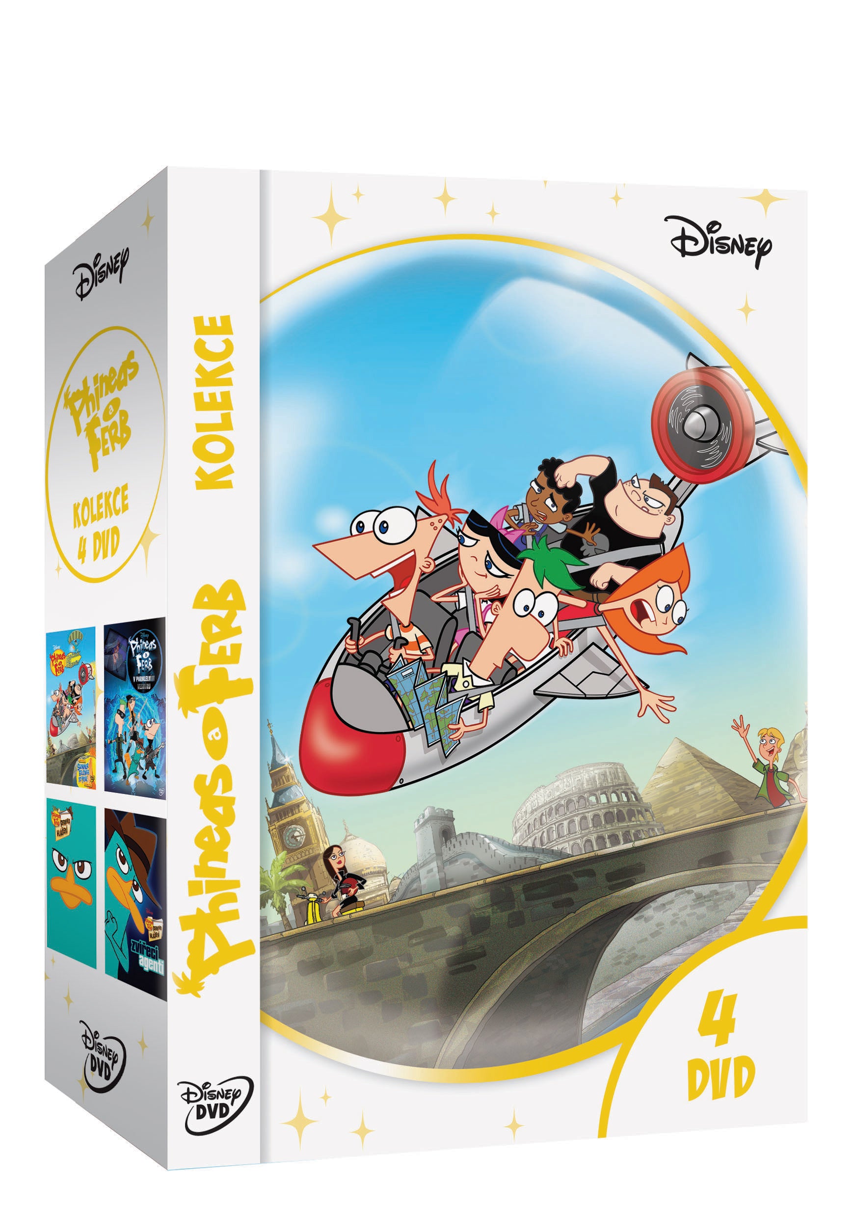 Phineas und Ferb Sammlung 1.-4. 4DVD / Phineas und Ferb