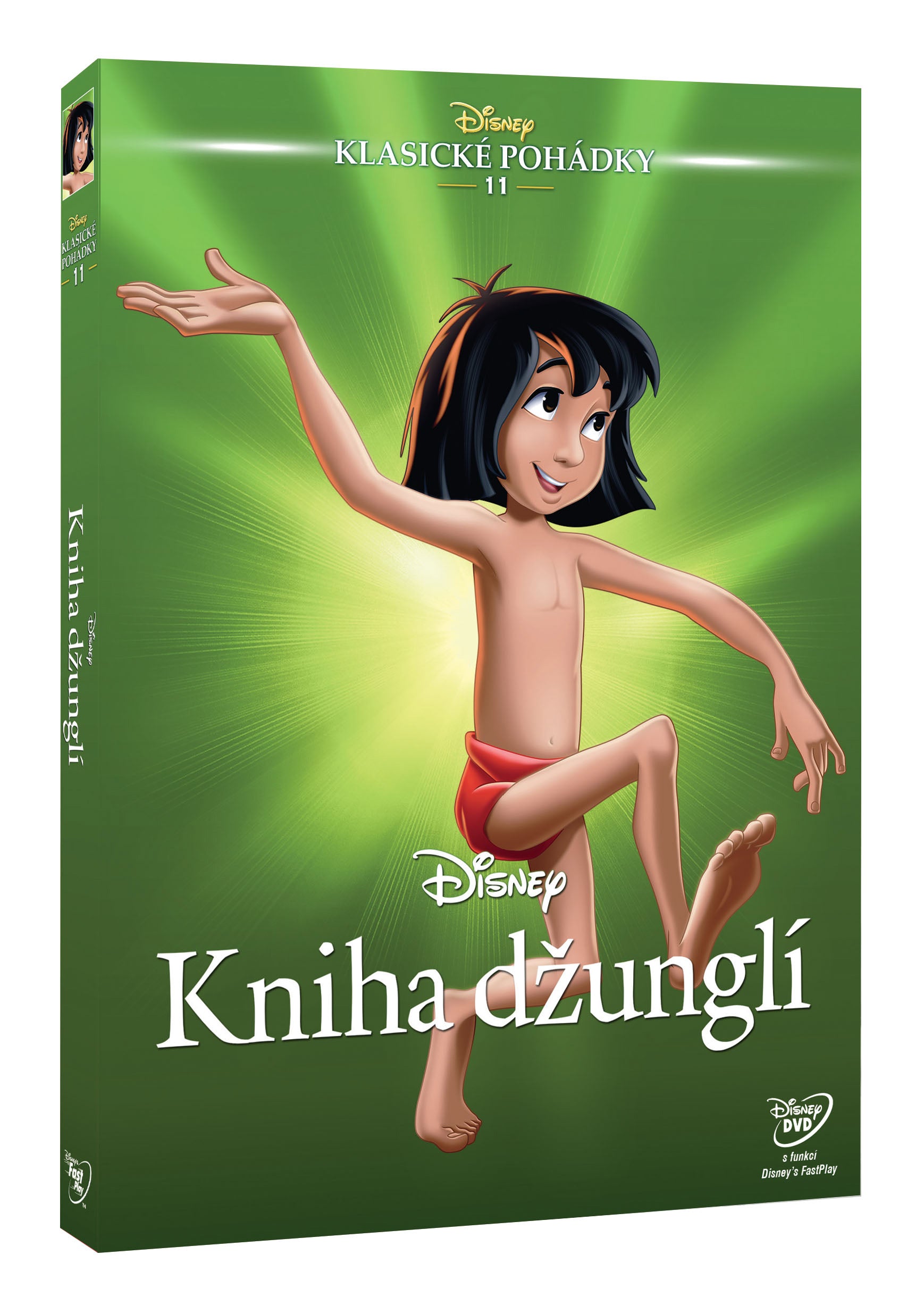 Kniha dzungli DE - Edice Disney Klasicke Pohadky 11. (Jungle Book Diamond Edition)