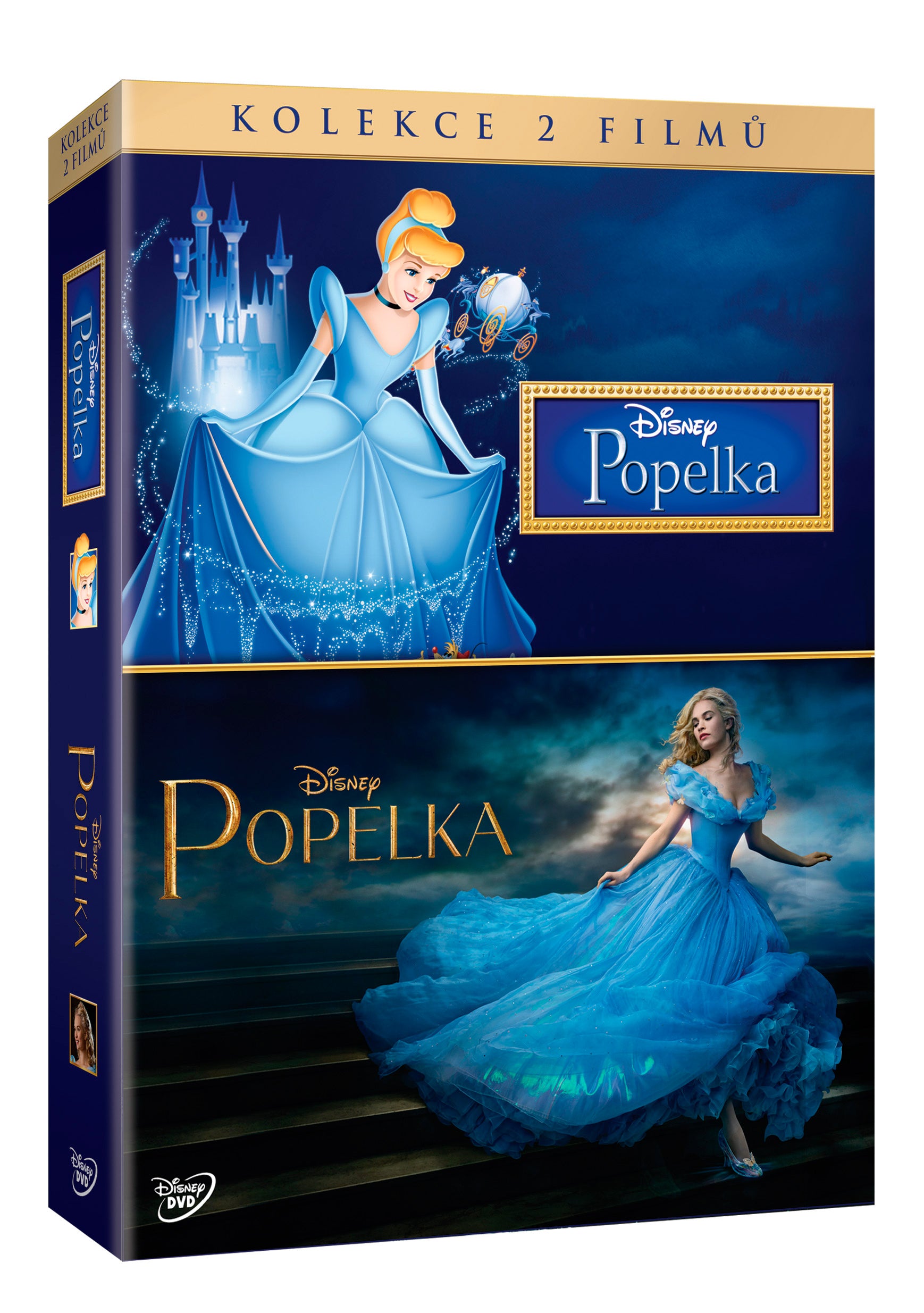 Popelka + Popelka DE Sammlung 2DVD / Cinderella + Cinderella DE