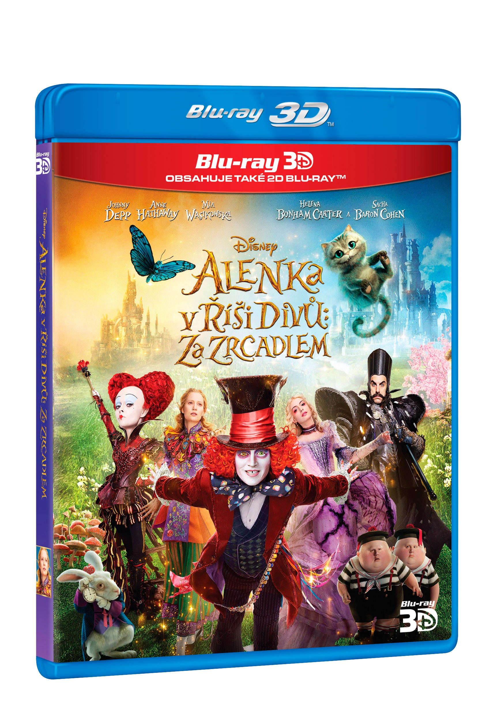Alenka v risi divu: Za zrcadlem 2BD (3D+2D) / Alice Through the Looking Glass - Czech version