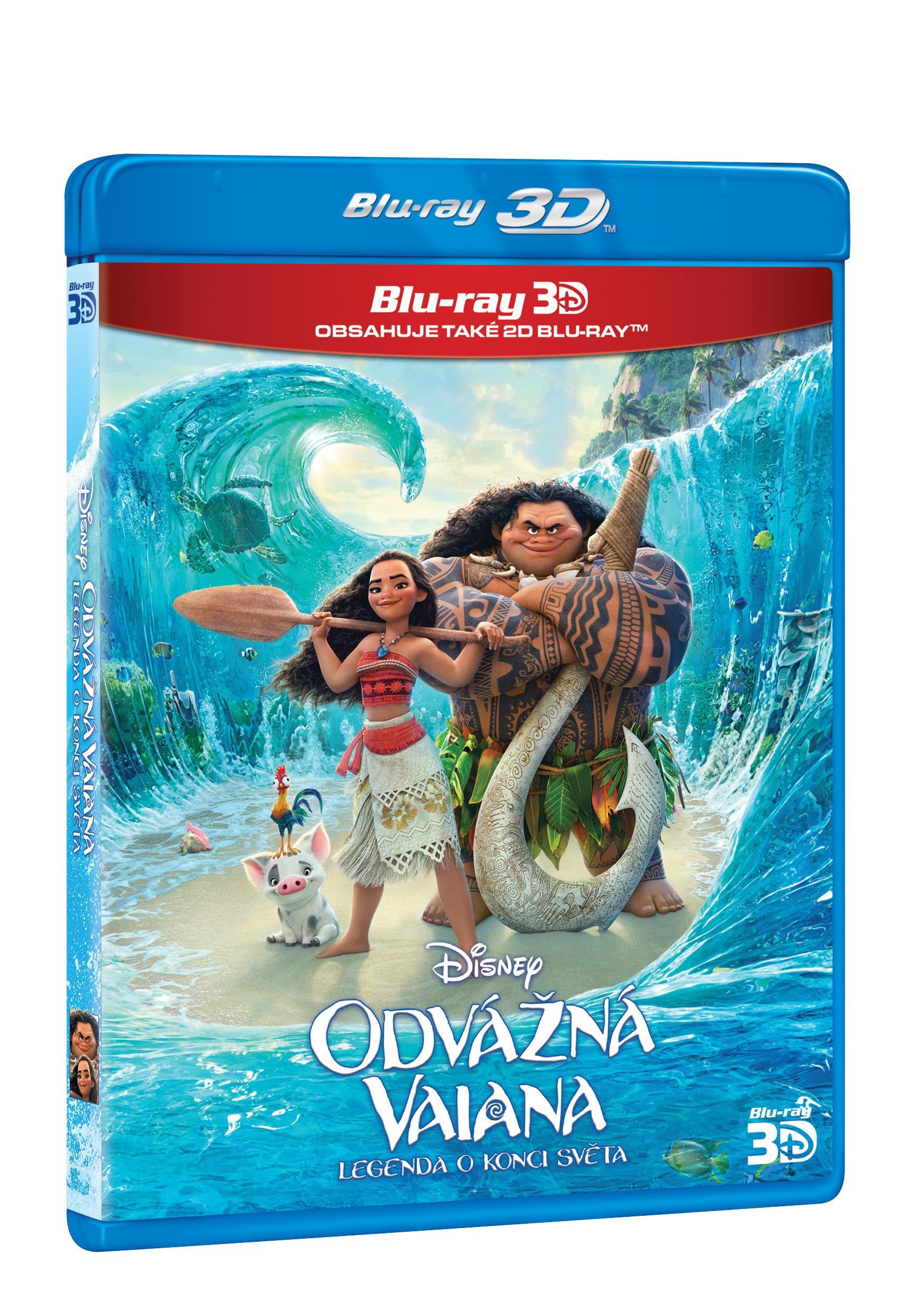 Odvazna Vaiana: Legenda o konci sveta 2BD (3D+2D) / Moana - Czech version