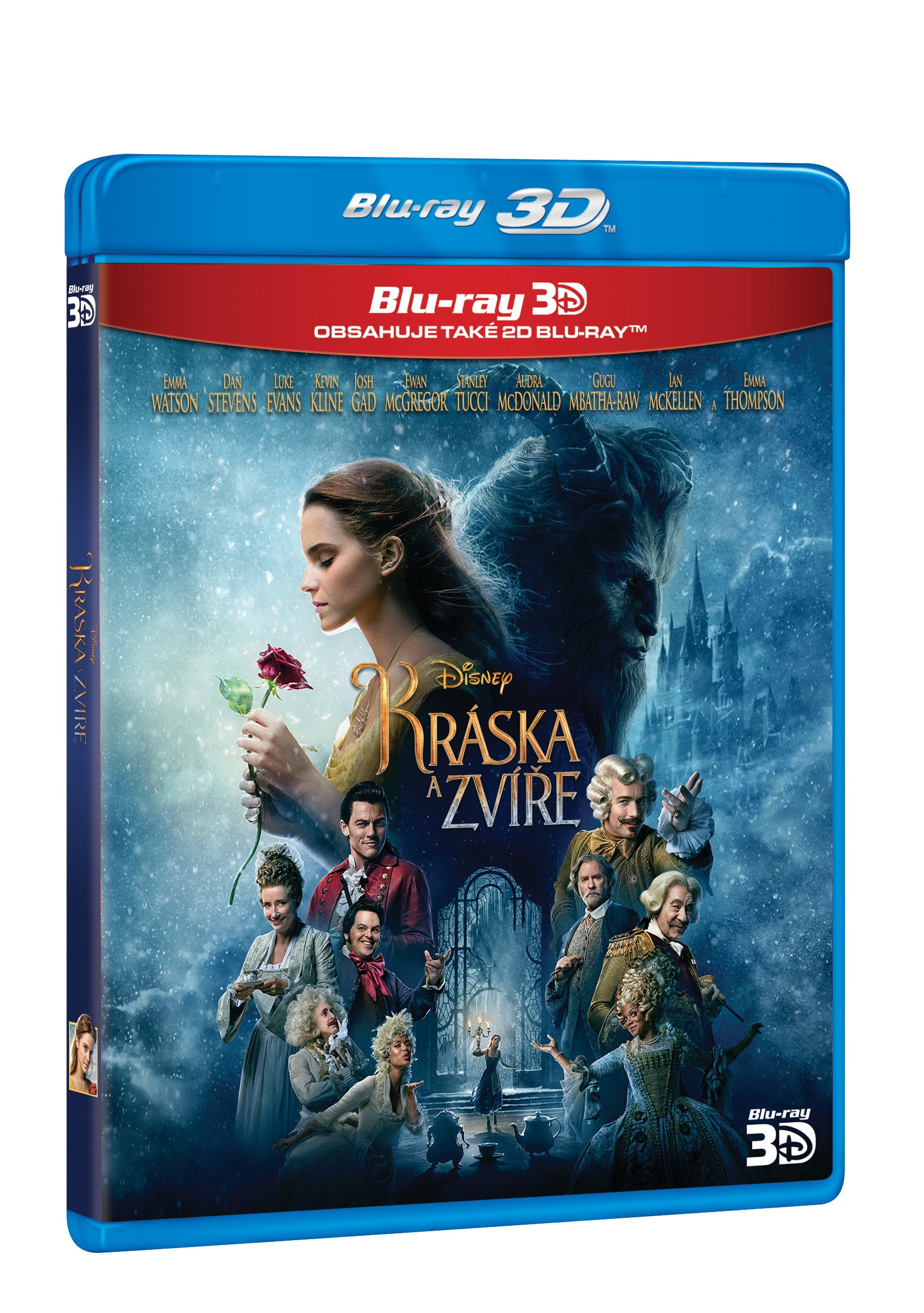 Kraska a zvire 2BD (3D+2D) / Beauty and the Beast - Czech version