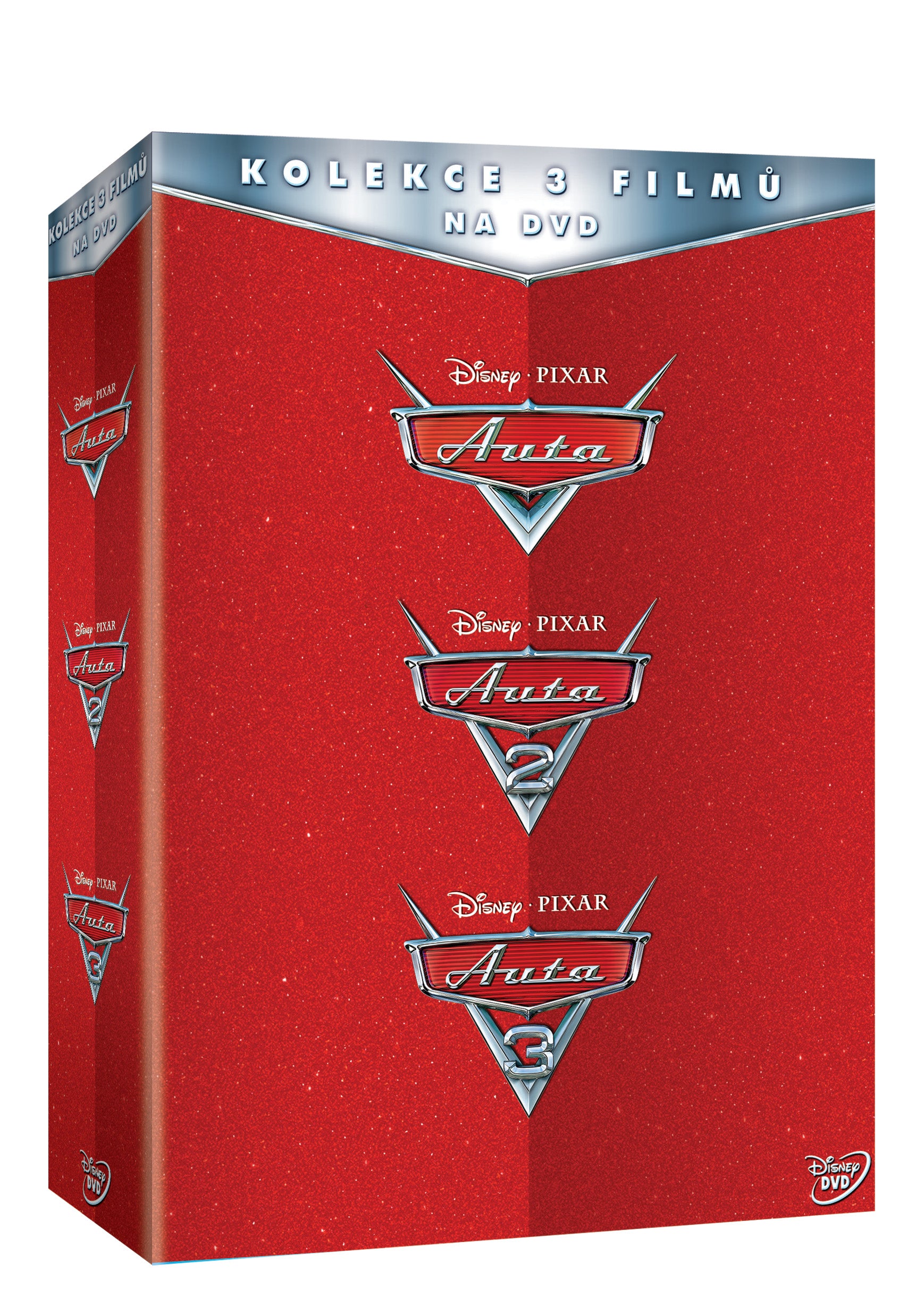 Auta kolekce 1.-3. 3DVD / Cars 3-Filmpaket