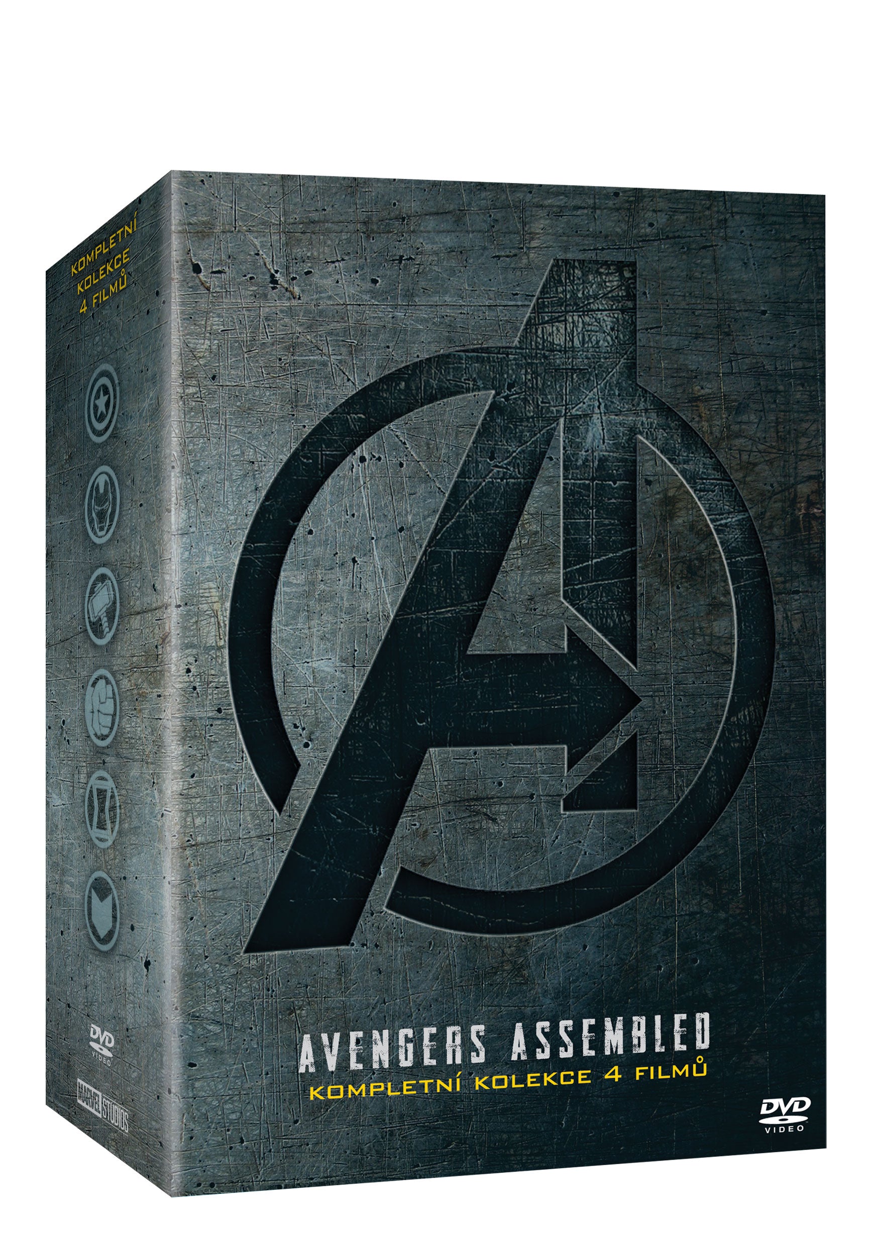 Avengers-Sammlung 1.-4. 4DVD / Avengers 4-Filmpaket