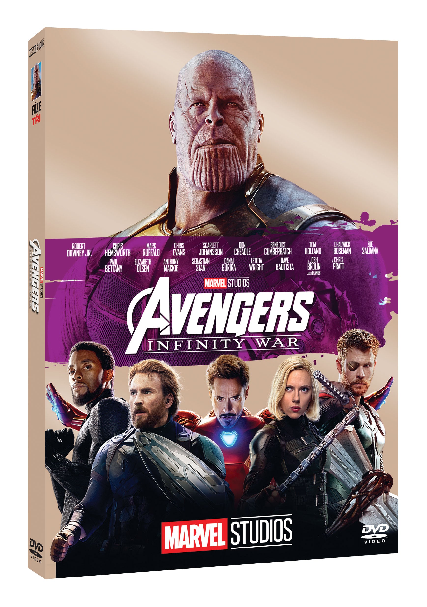 Avengers: Infinity War DVD Edice Marvel 10 let Avengers
