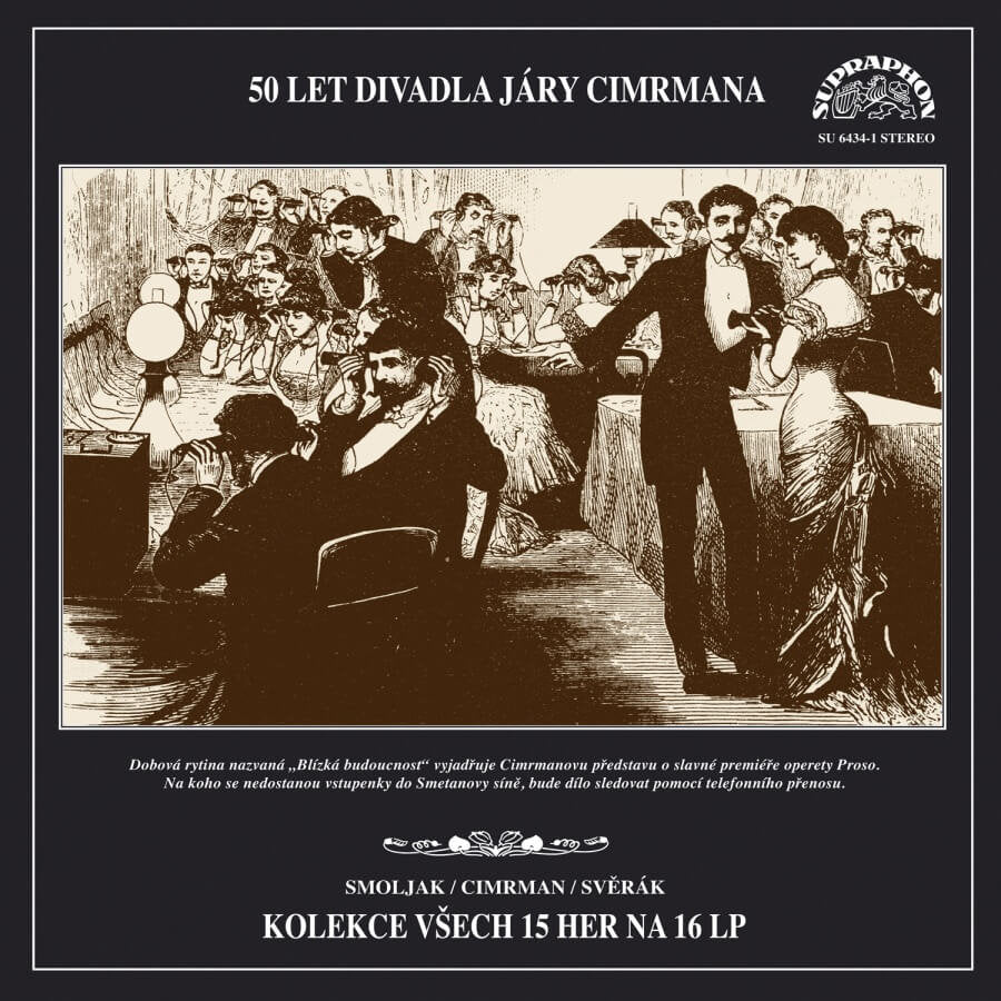 Divadlo Jary Cimrmana: Kolekce vsech 15 her na 16LP aneb 50 let Divadla J.Cimrmana (16LP) Collectors Edition