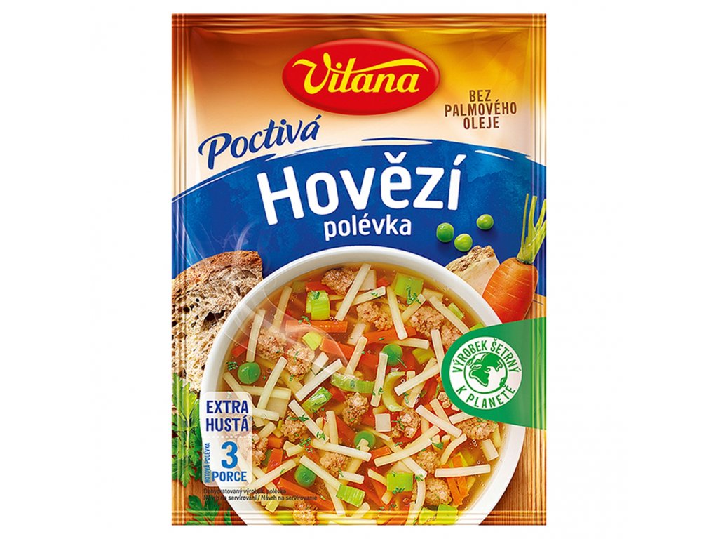 Rindfleischsuppe / Hovezi polevka