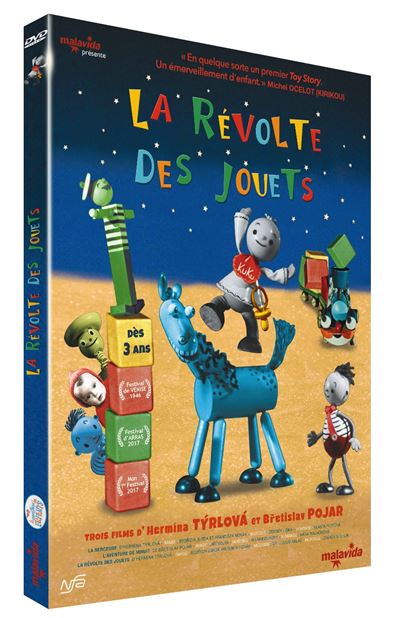 The Revolt of Toys / La Révolte des jouets / Vzpoura hracek (French menu)