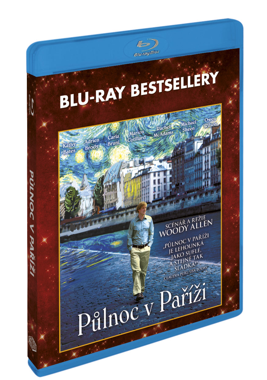 Pulnoc v Parizi BD - Blu-ray bestsellery / Midnight in Paris - Czech version