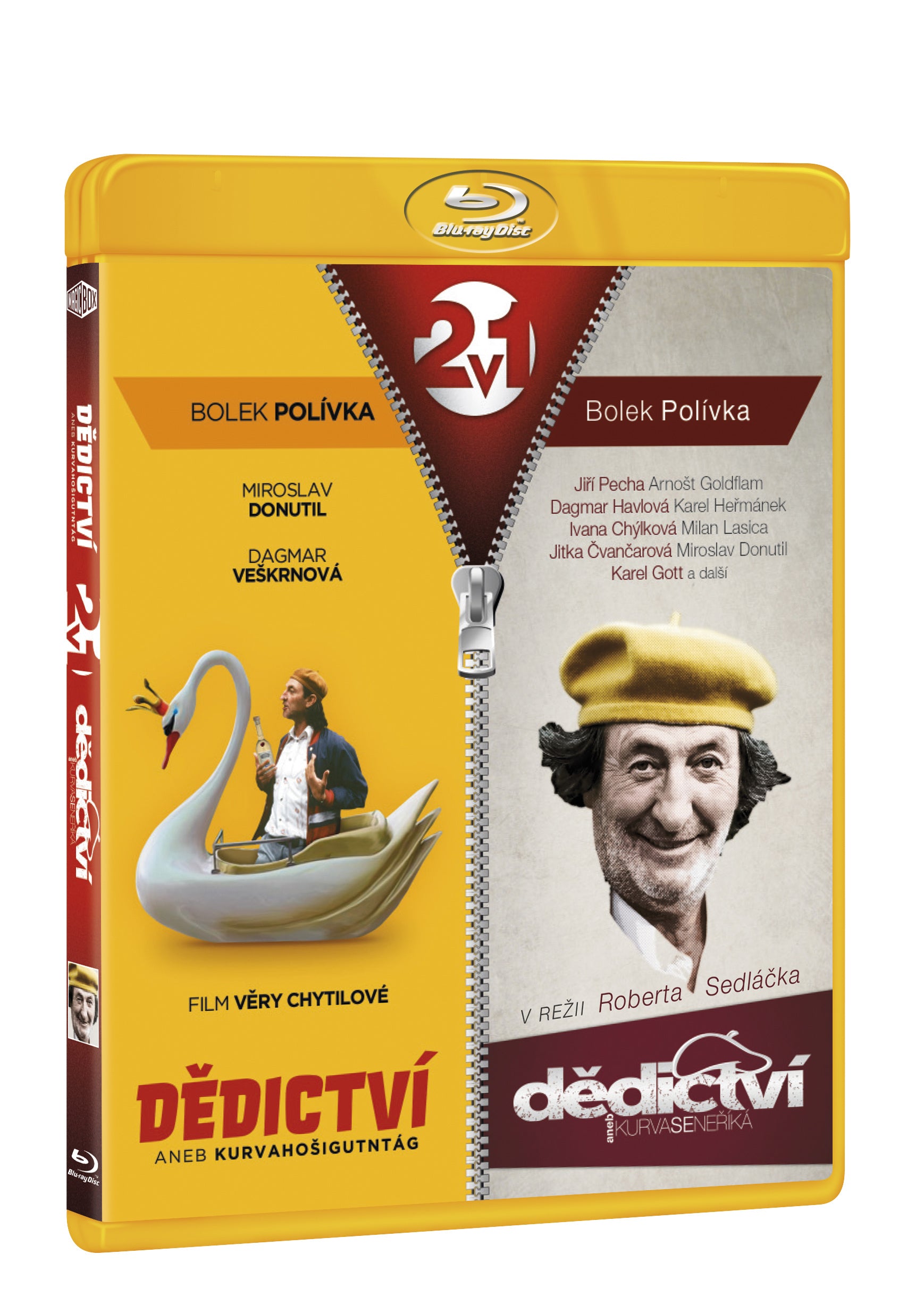 Dedictvi aneb Kurvahosigutntag + Dedictvi aneb Kurva se nerika 2BD / Dedictvi aneb Kurvahosigutntag + Dedictvi aneb Kurva se nerika - Czech version