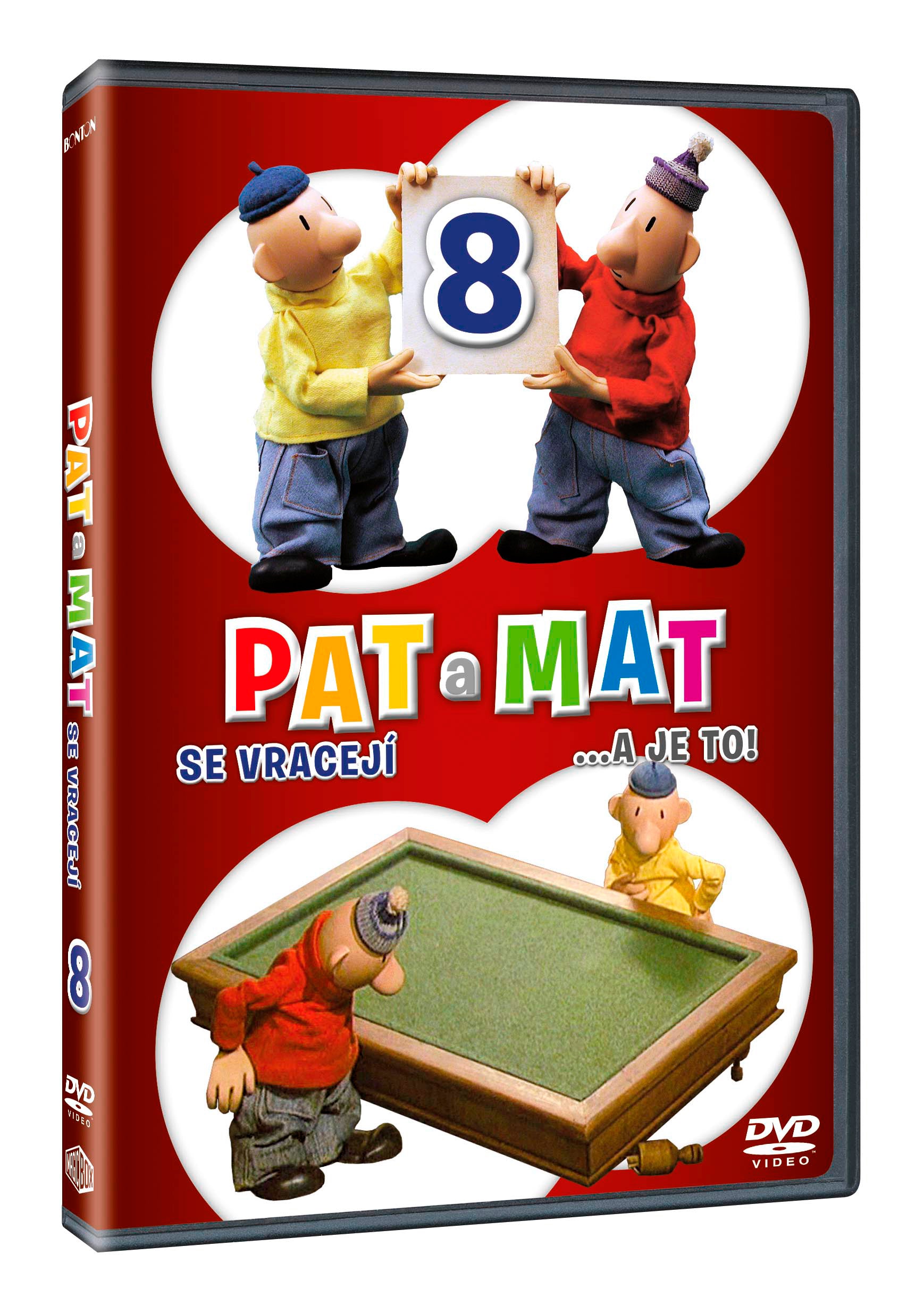 Pat a Mat 8 DVD / Pat & Mat 8 (czech version) | czechmovie.com