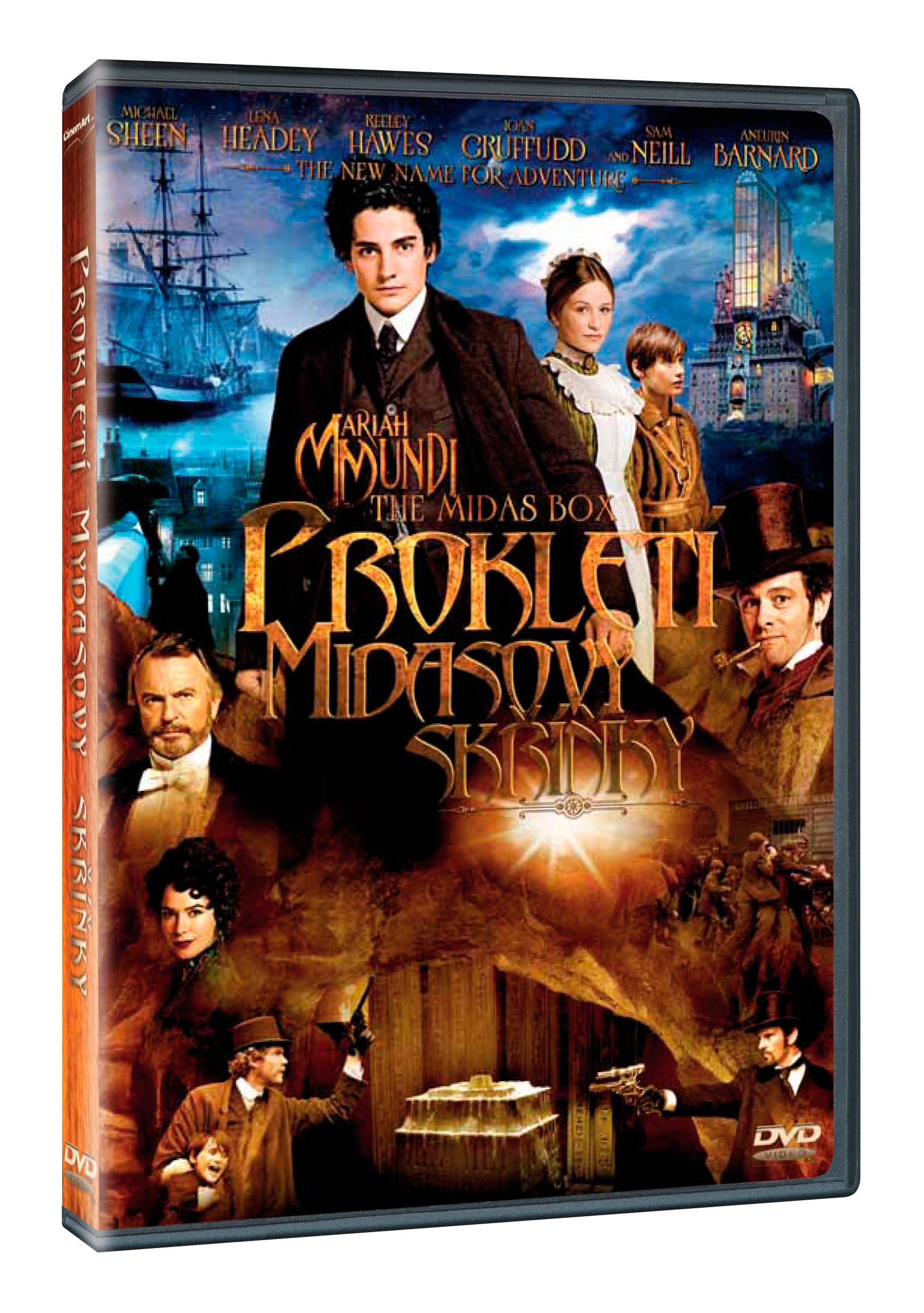 Prokleti Midasovy skrinky DVD / Adventurer: The Curse of the Midas Box, The