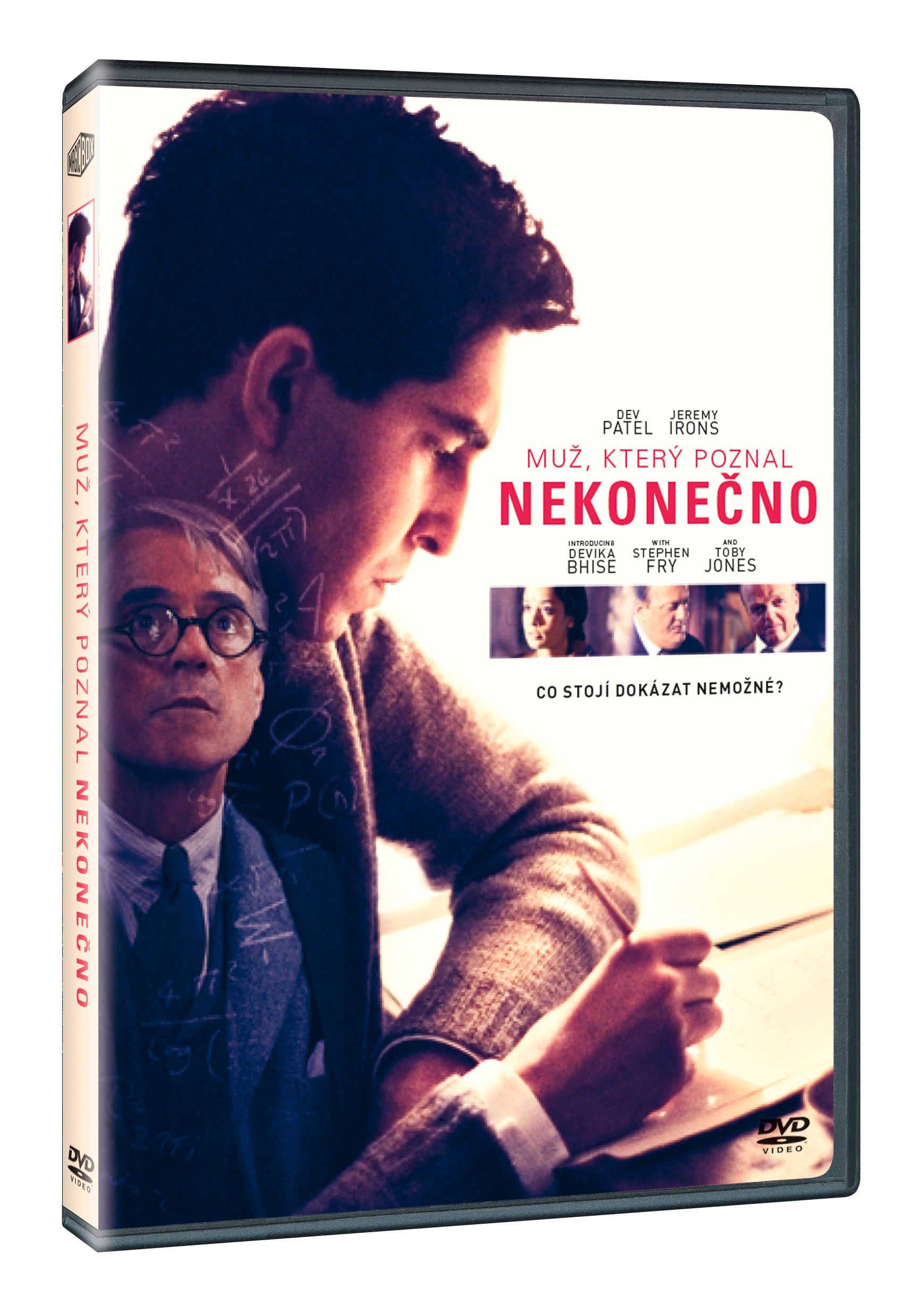 Muz, ktery poznal nekonecno DVD / Der Mann, der die Unendlichkeit kannte
