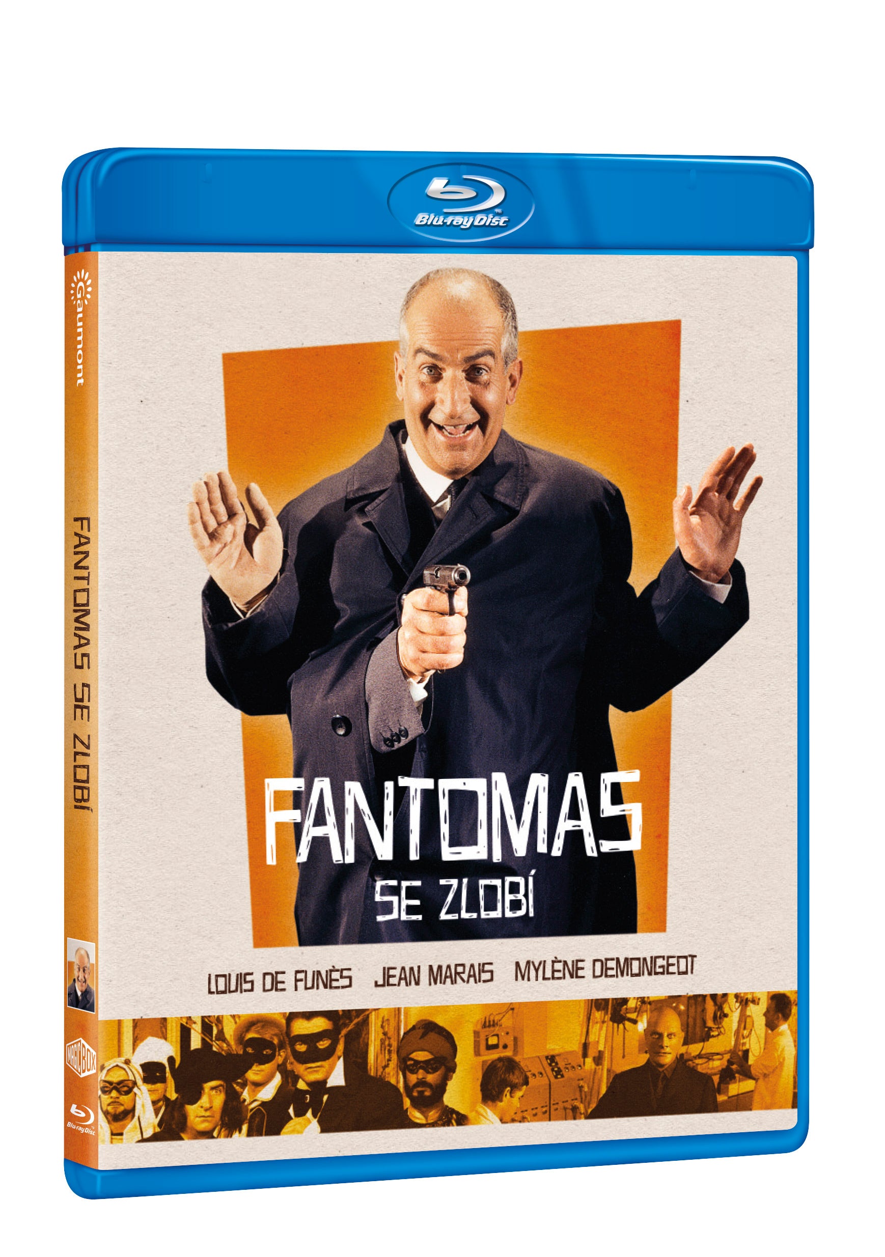 Fantomas se zlobi BD / Fantômas se dechaîne - Czech version