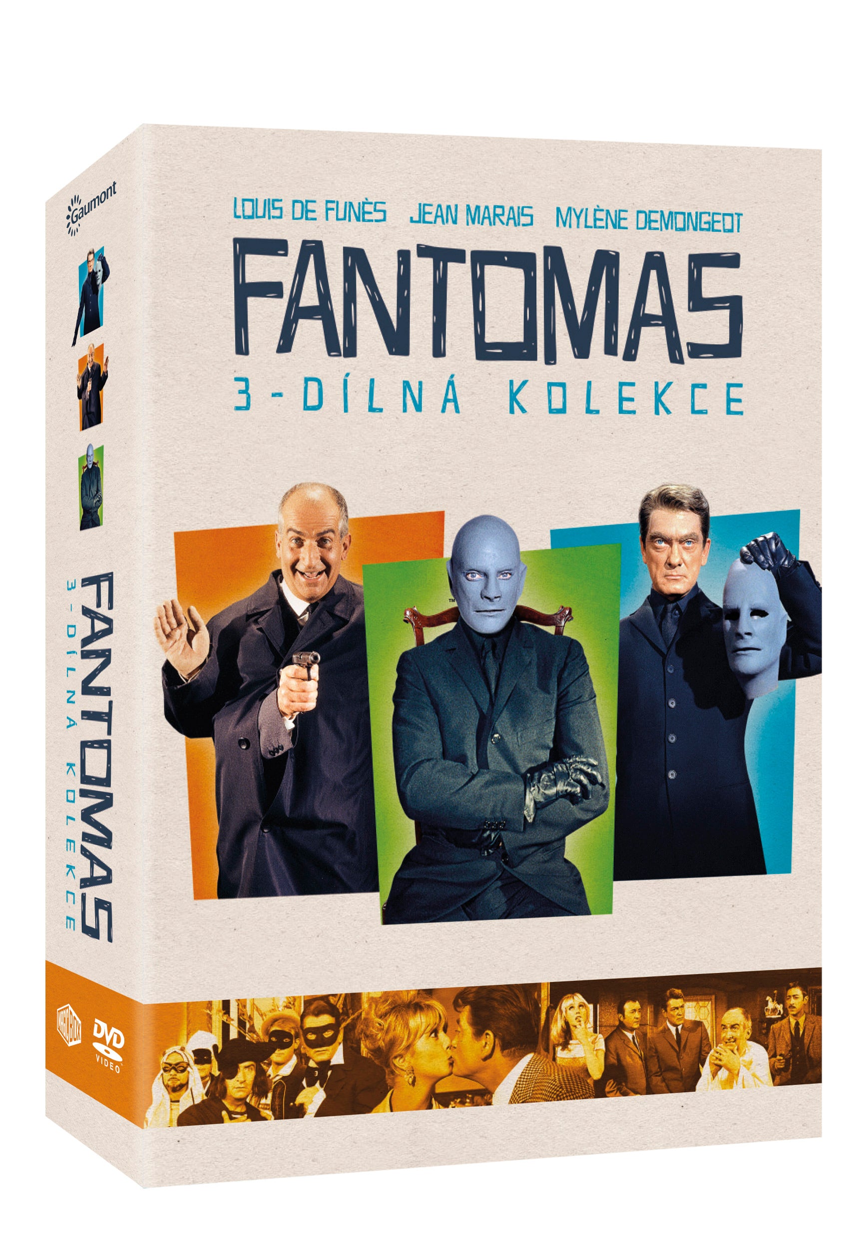 Fantomas-Sammlung 3DVD / Fantomas-Sammlung 3DVD