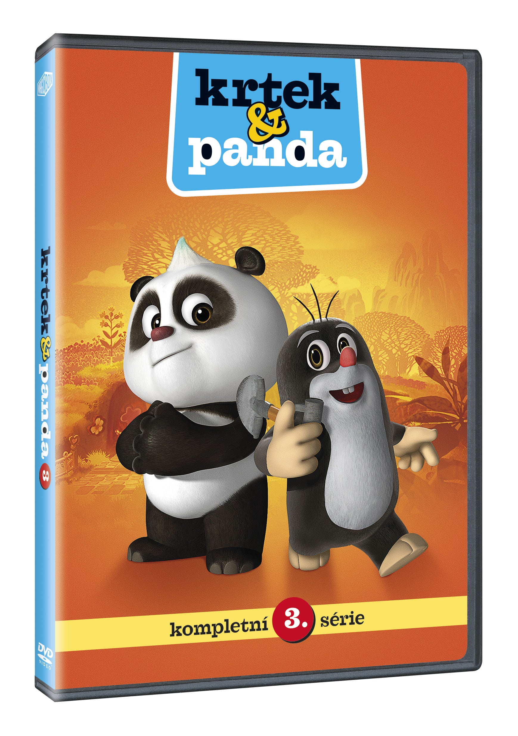 Der kleine Maulwurf und Panda 3. / Krtek a Panda 3. DVD