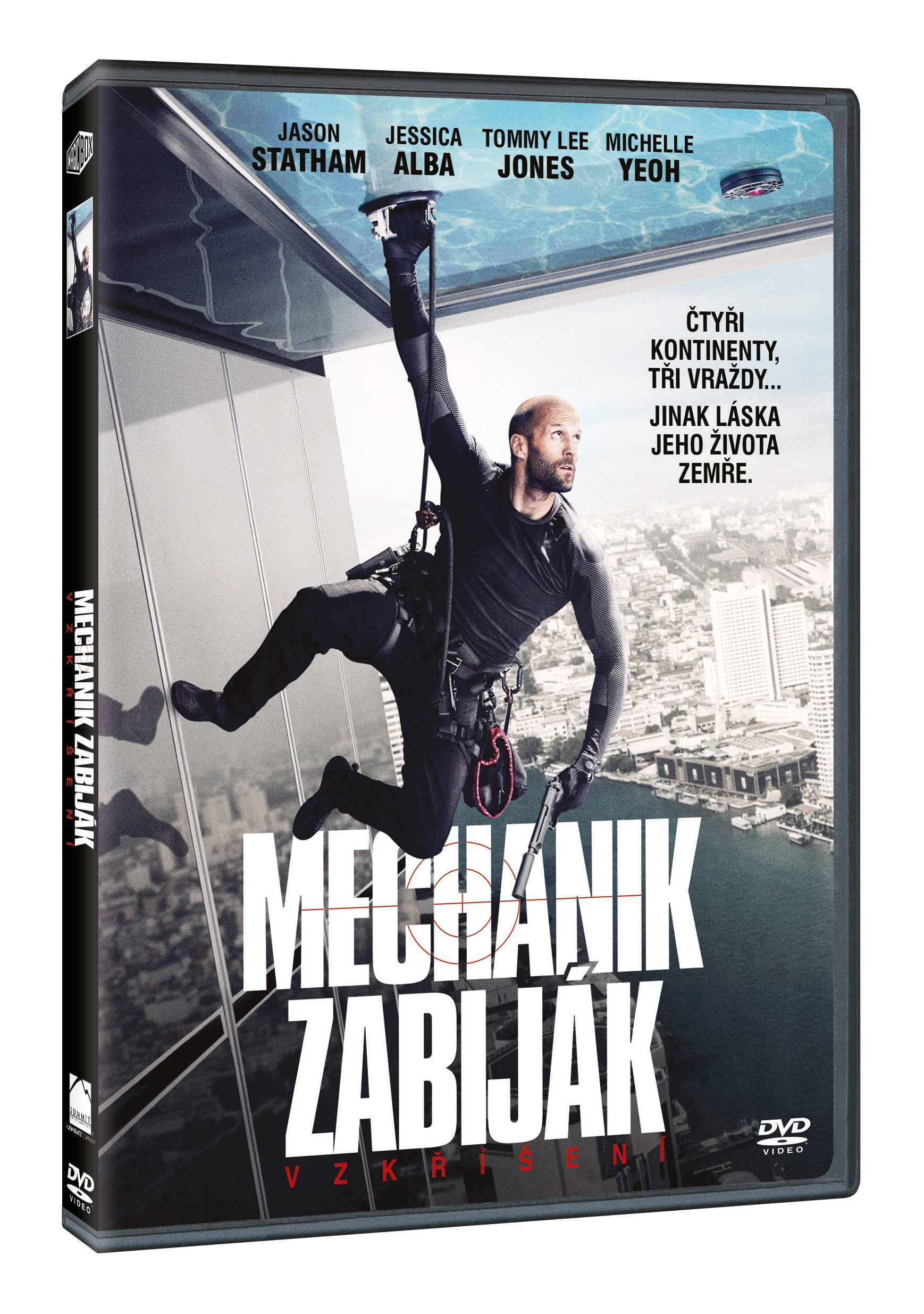 Mechanik zabijak: Vzkriseni DVD / Mechanic: Resurrection