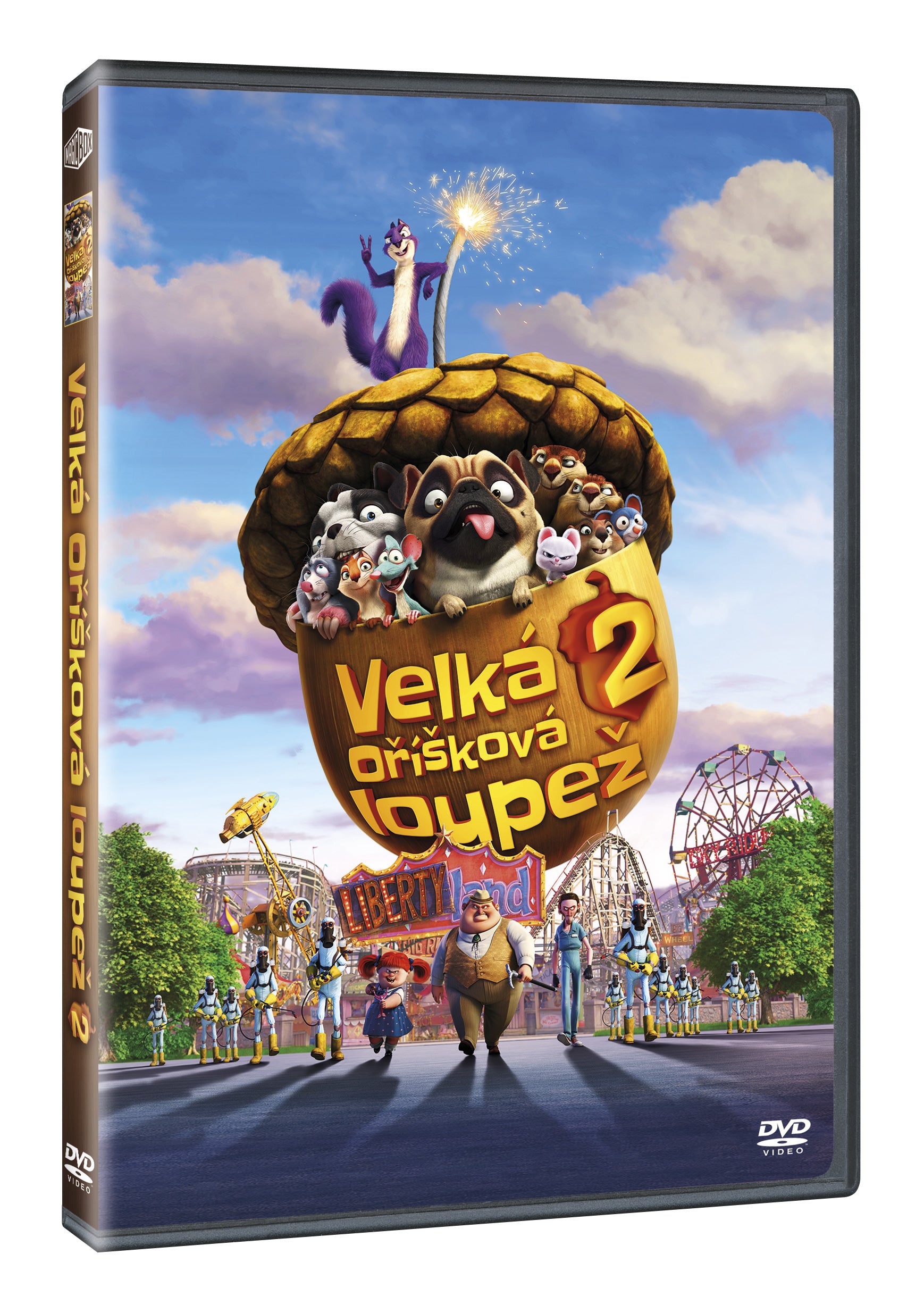 Velka oriskova loupez 2 DVD / The Nut Job 2: Nutty By Nature