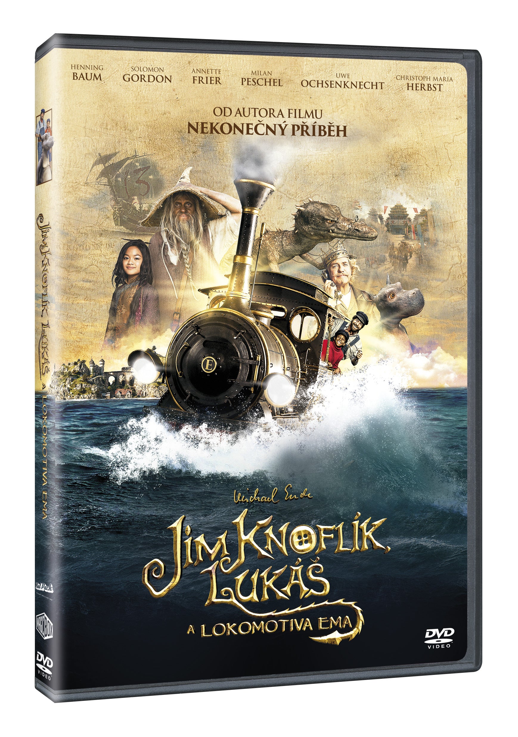 Jim Knoflik, Lukas a lokomotiva Ema DVD / Jim Knopf und Lukas der Lokführer