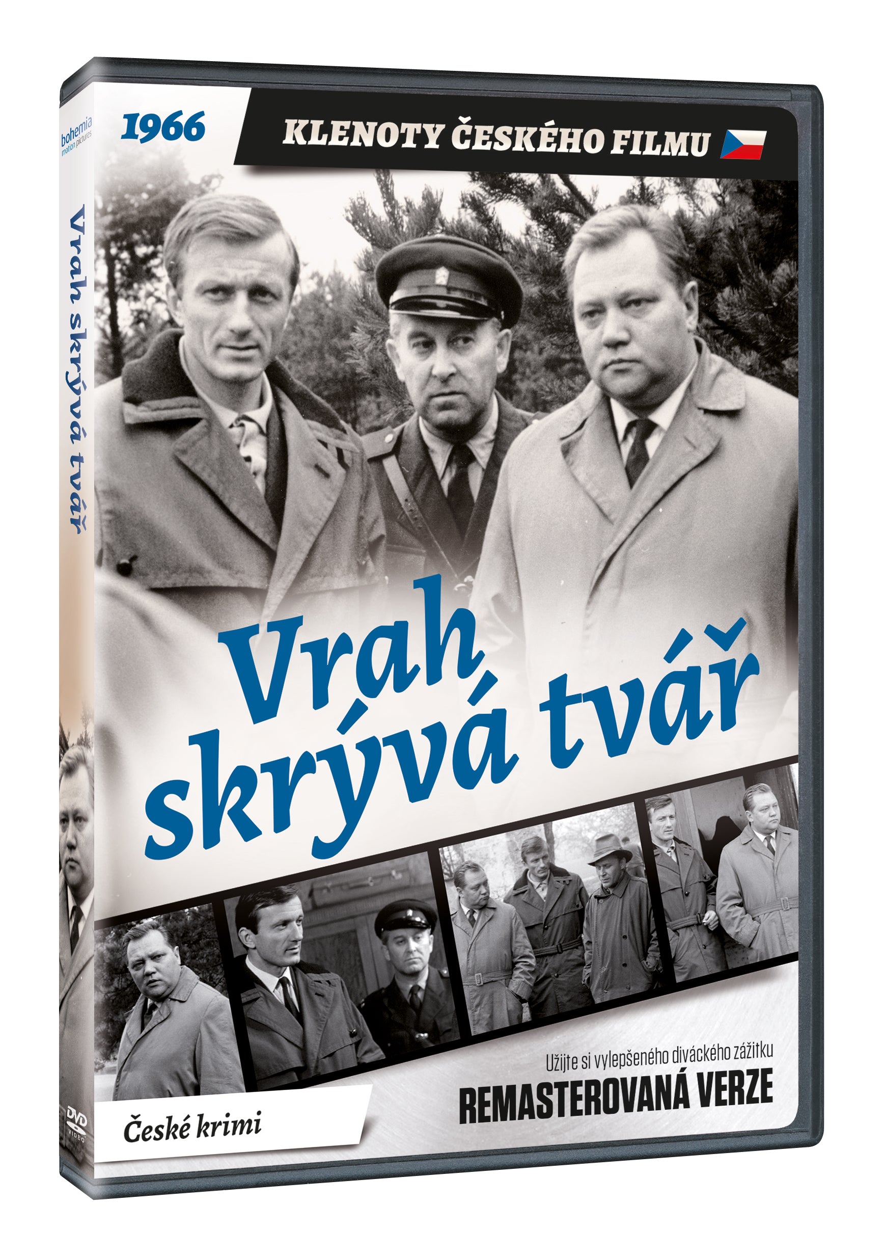 Vrah skryva tvar (Der Mörder verbirgt sein Gesicht) Remastered DVD