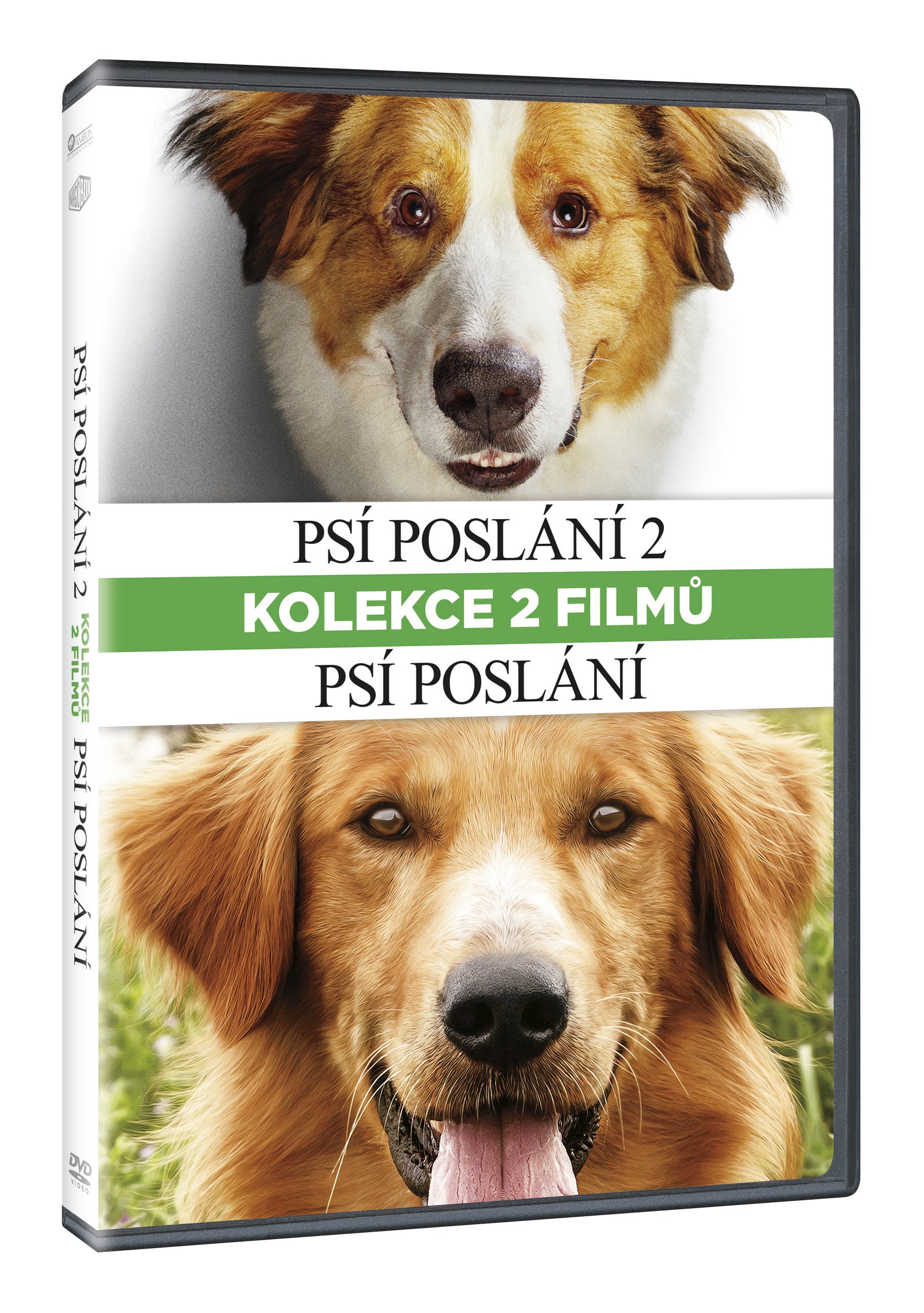 Psi poslani kolekce 1.+2. 2DVD / A Dog's Purpose + Dog's Journey 2-movie pack