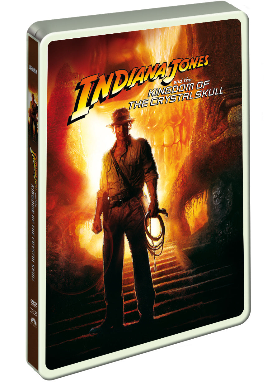 Indiana Jones und Kralov. krist.lebky - Steelbook / Indiana Jones und das Königreich des Kristallschädels 2DVD Steelbook