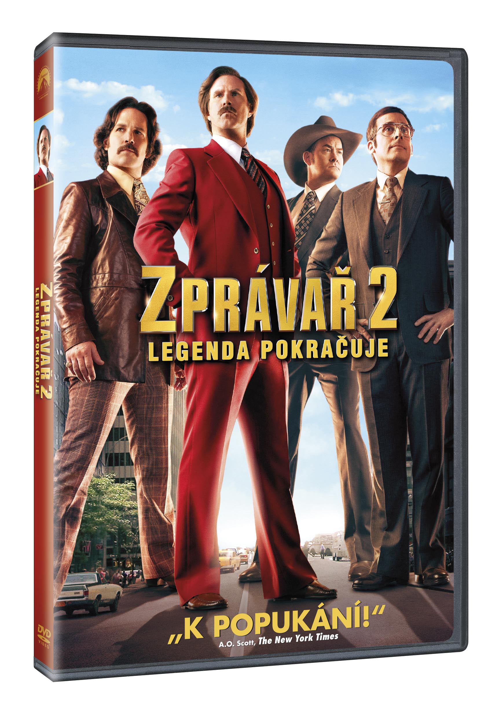 Zpravar 2 - Legenda pokracuje DVD / Anchorman: The Legend Continues