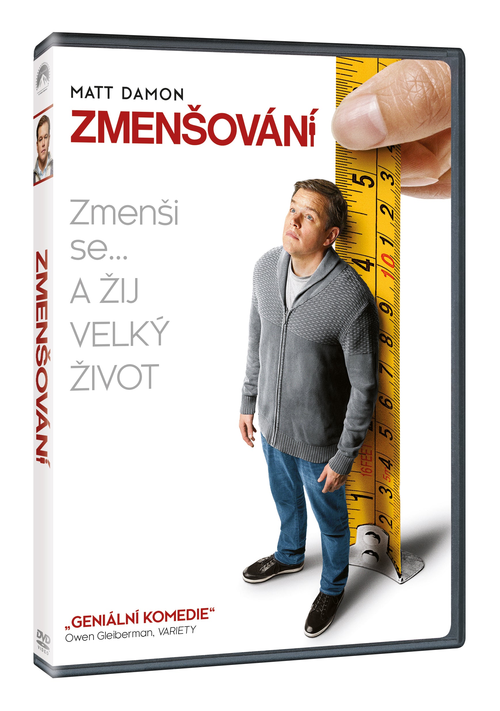Zmensovani DVD / Downsizing