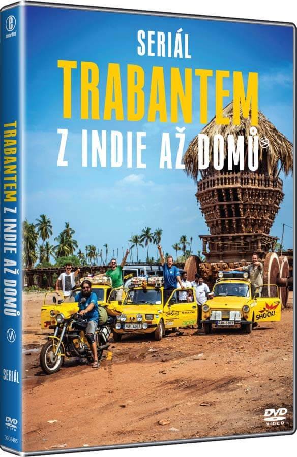 Trabantem z Indie az domu 2x DVD