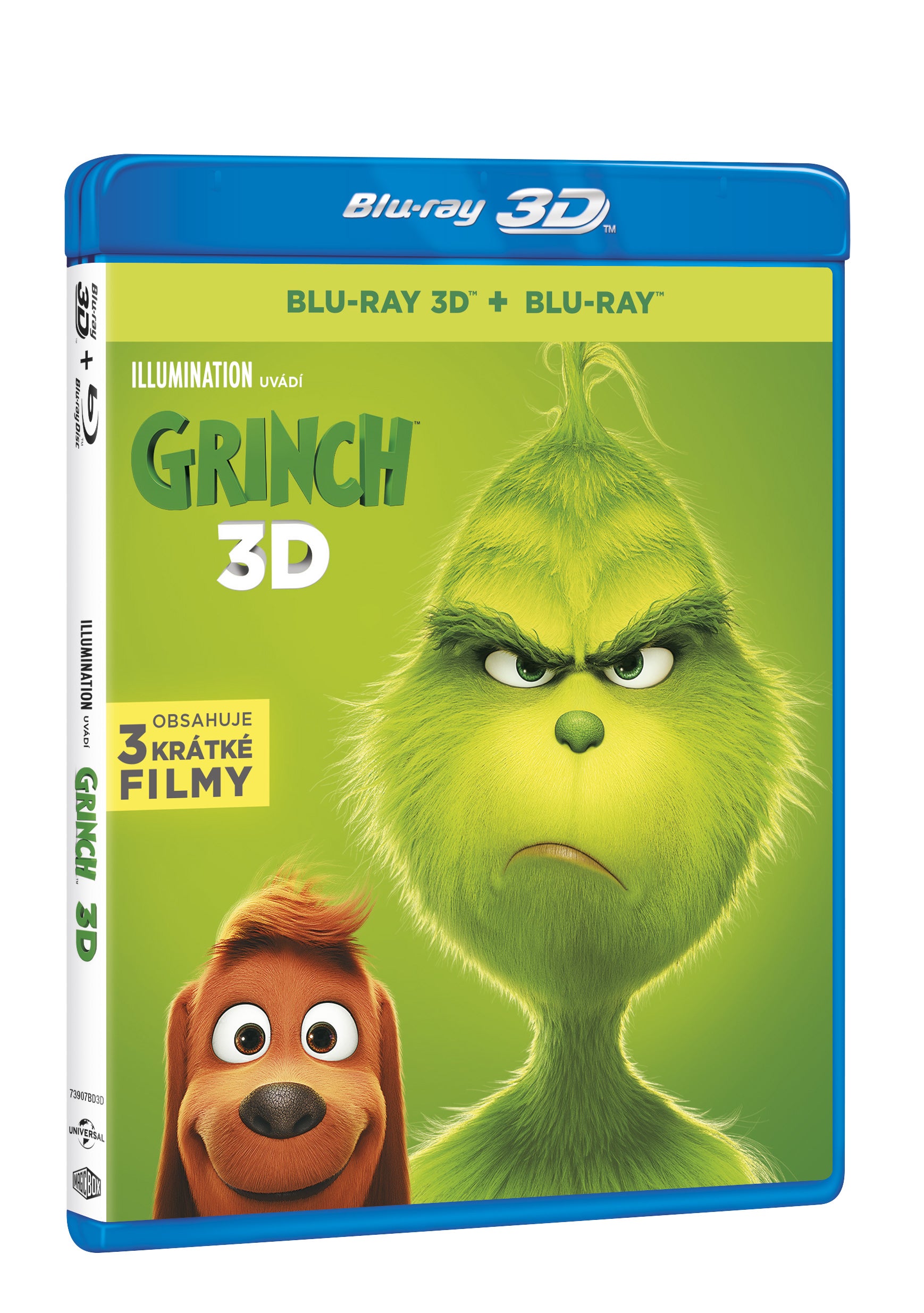 Grinch 2BD (3D+2D) / Dr. Seuss' The Grinch - Czech version