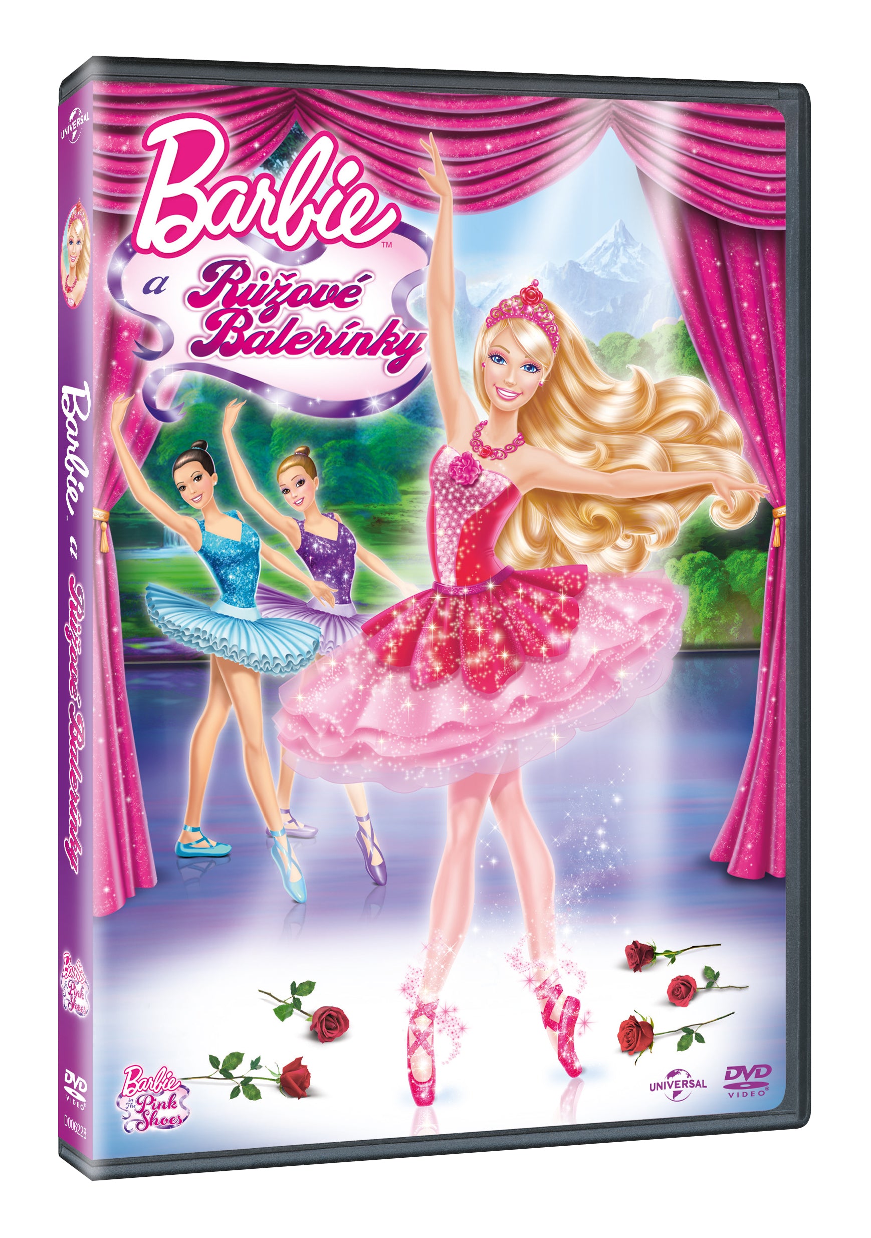 Barbie a Ruzove balerinky DVD / Barbie in den rosa Schuhen