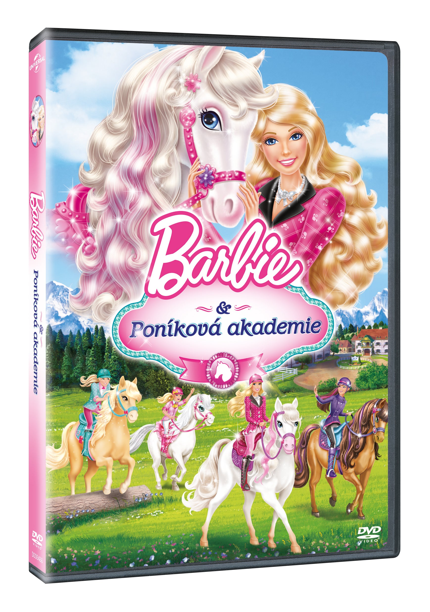 Barbie a Ponikova akademie / Barbie And Her Sisters In A Pony Tale DVD (czechversion)