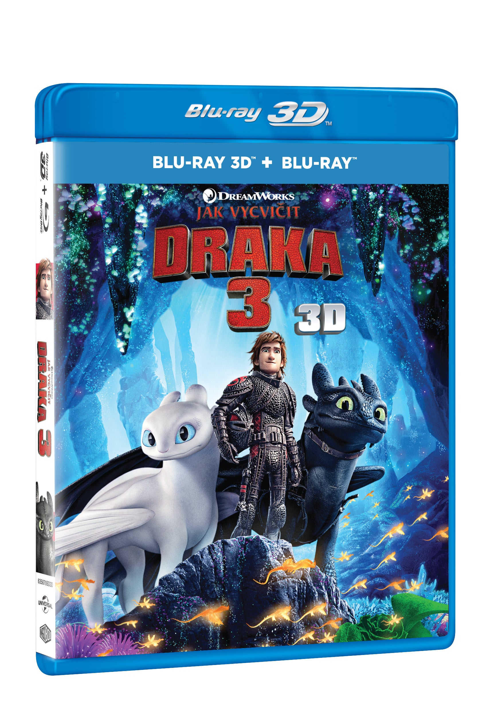 Jak vycvicit draka 3 2BD (3D+2D) / How to Train Your Dragon: The Hidden World - Czech version
