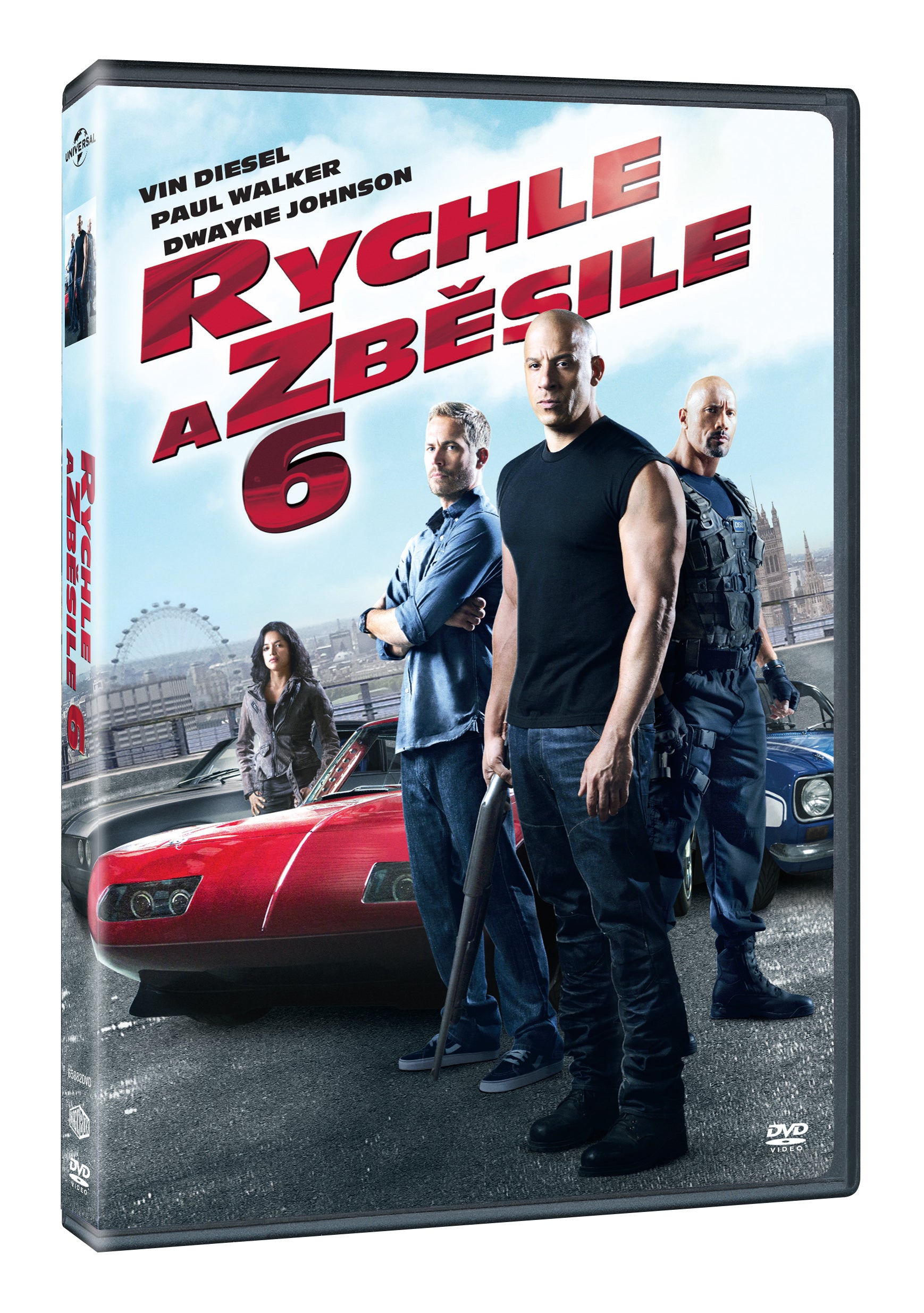 Rychle a zbesile 6 DVD / Fast & Furious 6