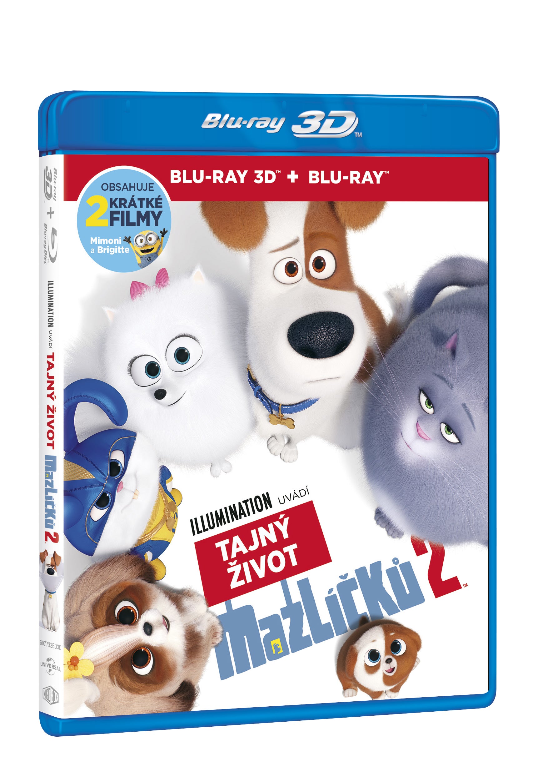 Tajny zivot mazlicku 2 2BD (3D+2D) / Secret Life of Pets 2 - Czech version