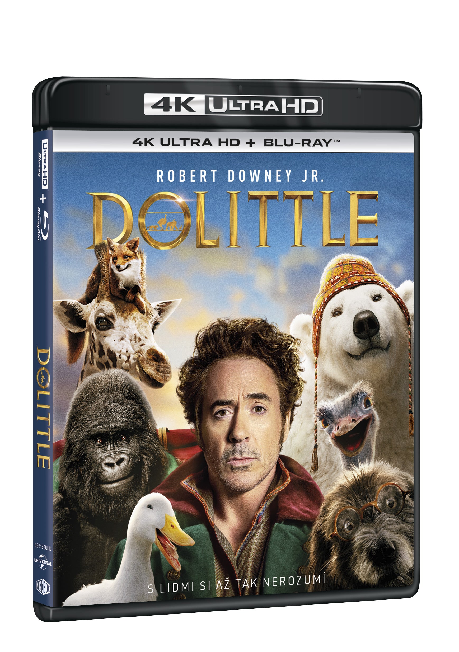 Dolittle 2BD (UHD+BD) / Dolittle - Czech version
