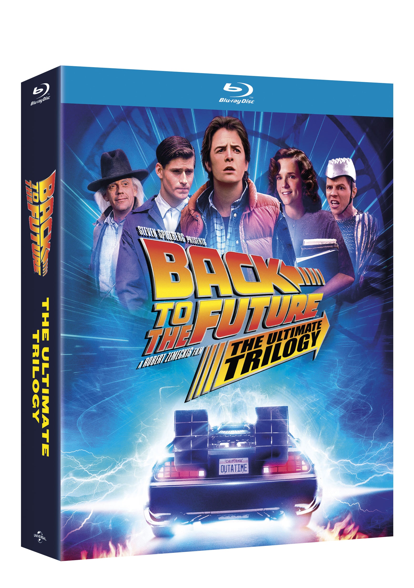 Navrat do budoucnosti kolekce 1.-3. 4BD (remasterovana verze) - digipack / Back to the Future 35th Anniversary Trilogy - Czech version
