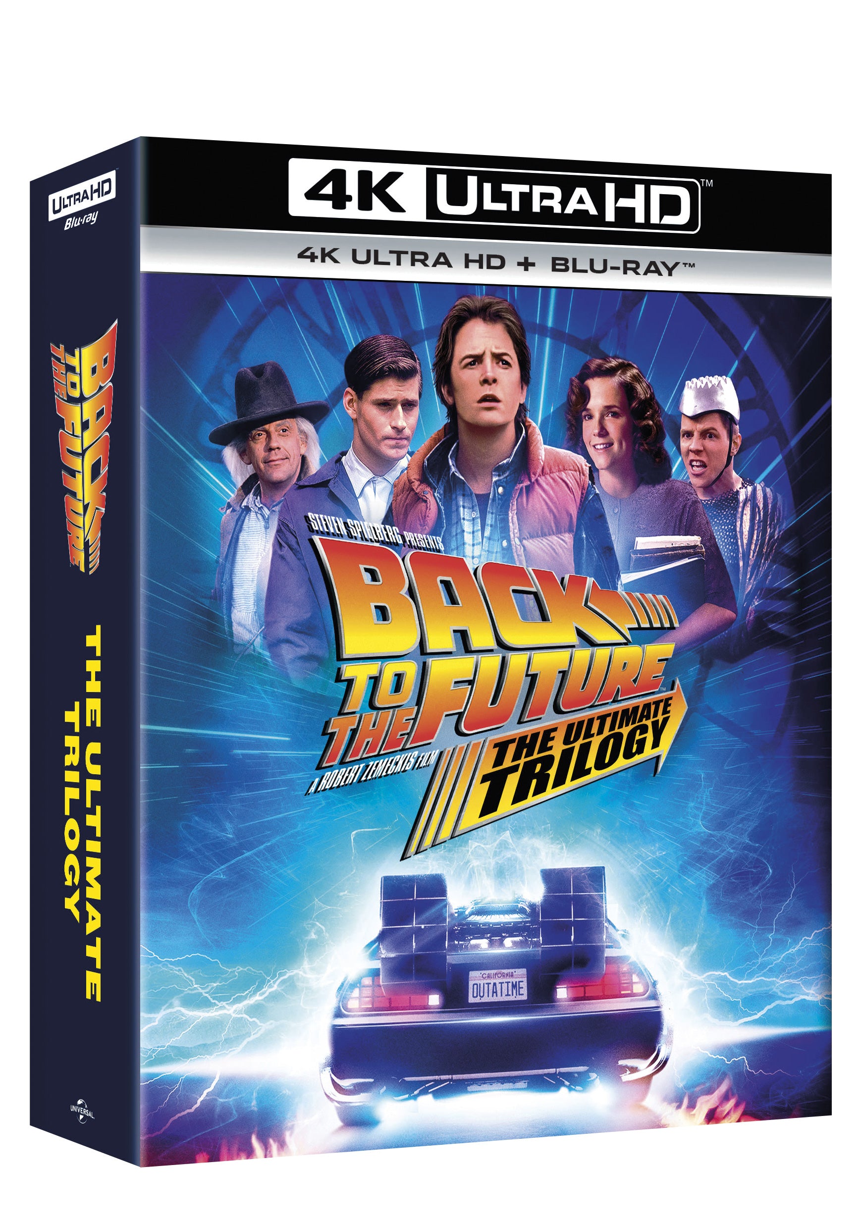 Navrat do budoucnosti kolekce 1.-3. 7BD (UHD+BD) (remasterovana verze) - digipack / Back to the Future 35th Anniversary Trilogy - Czech version