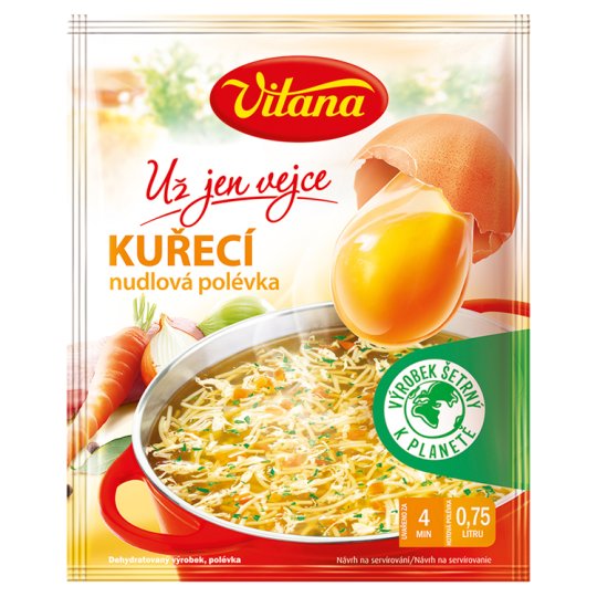 Nur Eier – Hühnernudelsuppe