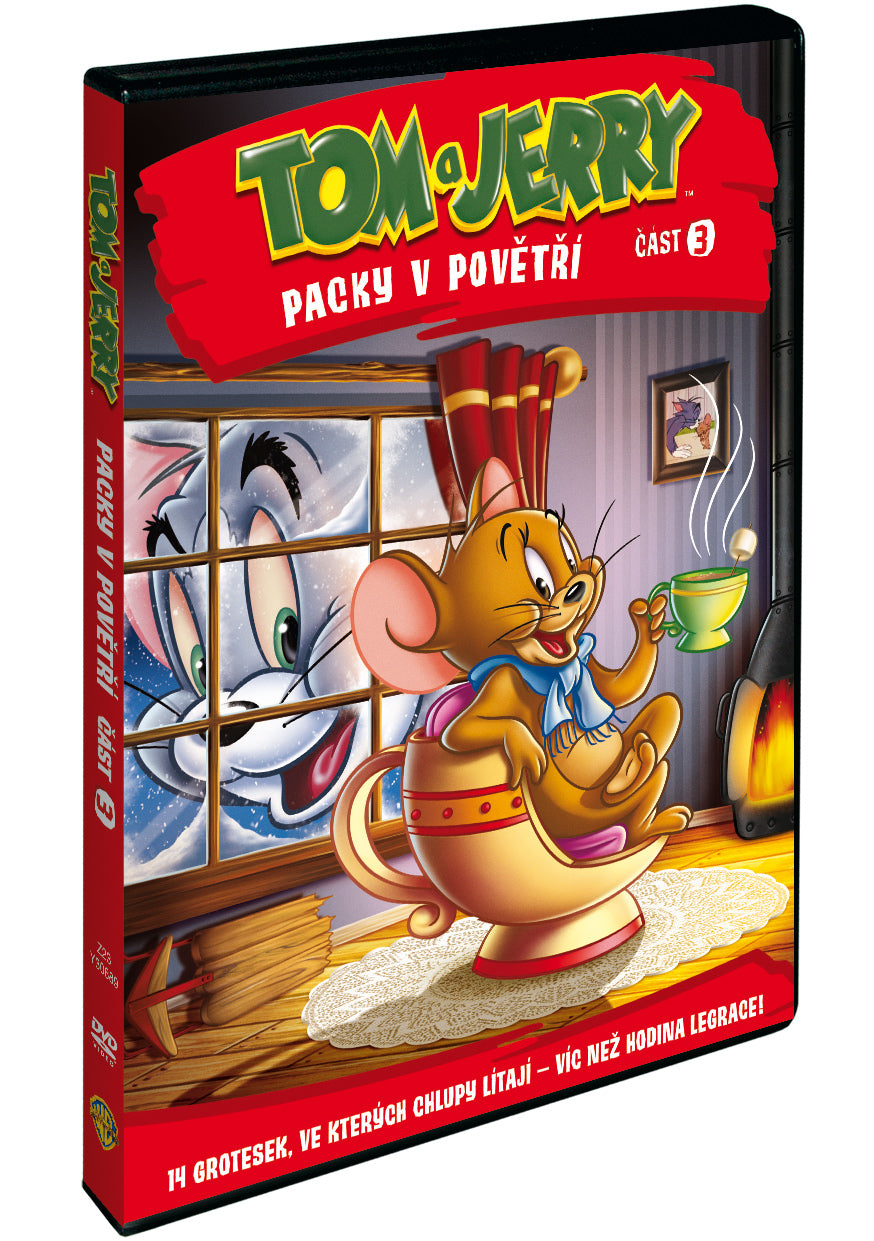 Tom a Jerry: Packy v povetri 3. cast DVD / Tom and Jerry: Fur Flying Adventures Vol.3