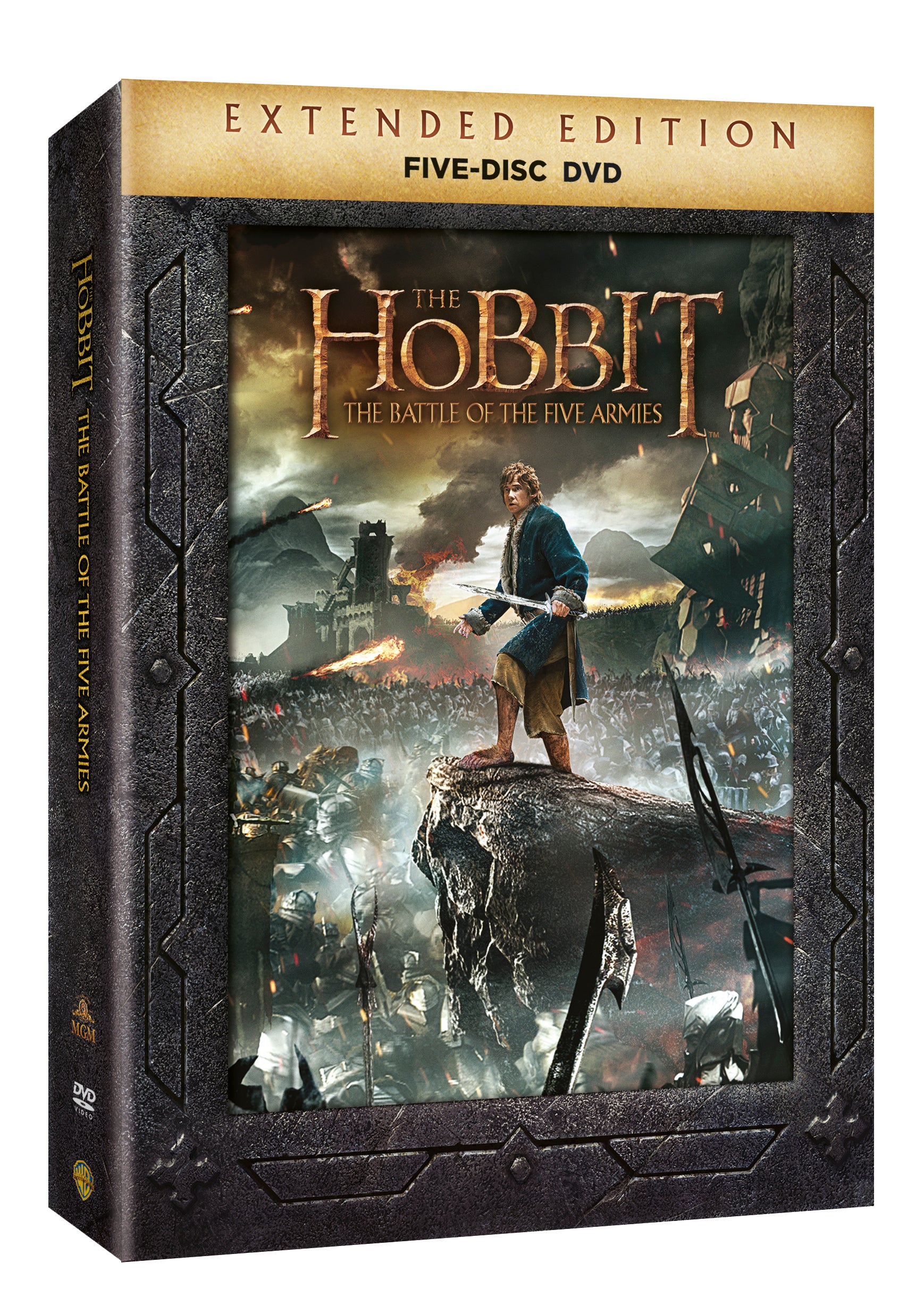 Hobit: Bitva peti armad - 5 DVDs / Der Hobbit: Die Schlacht der Fünf Heere - Erweiterte Ausgabe