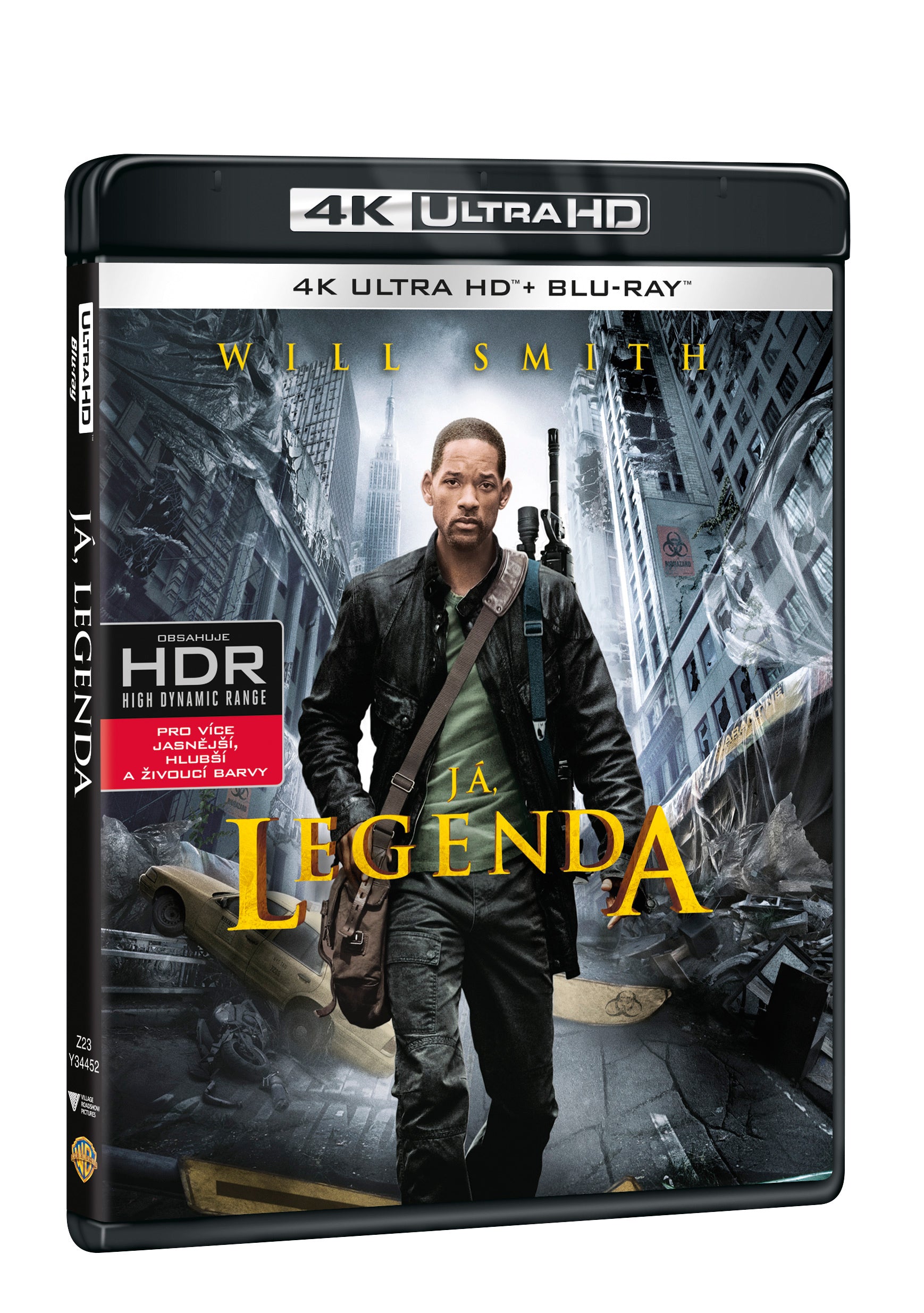 Ja, legenda 2BD (UHD+BD) / I am Legend - Czech version