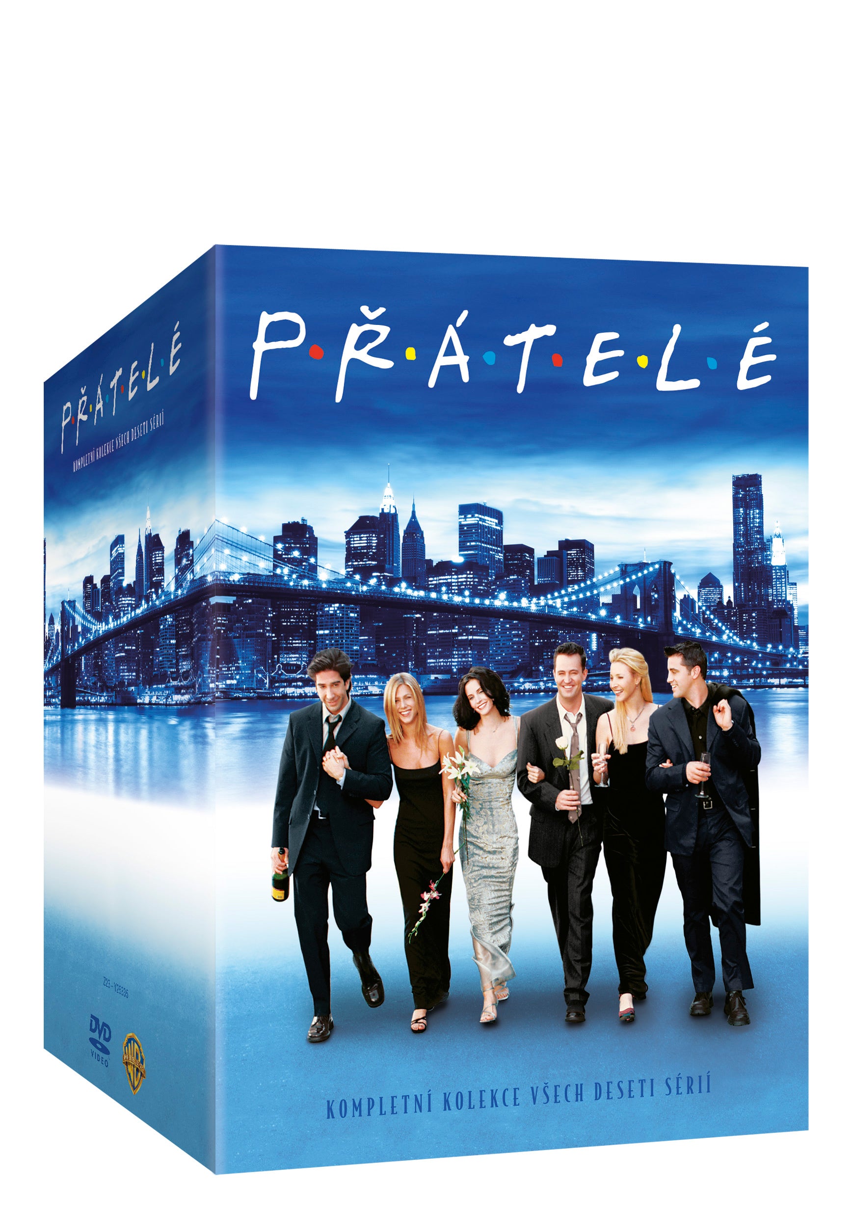 Pratele 1-10. Serie 39DVD (Viva baleni) / Friends Staffel 1-10