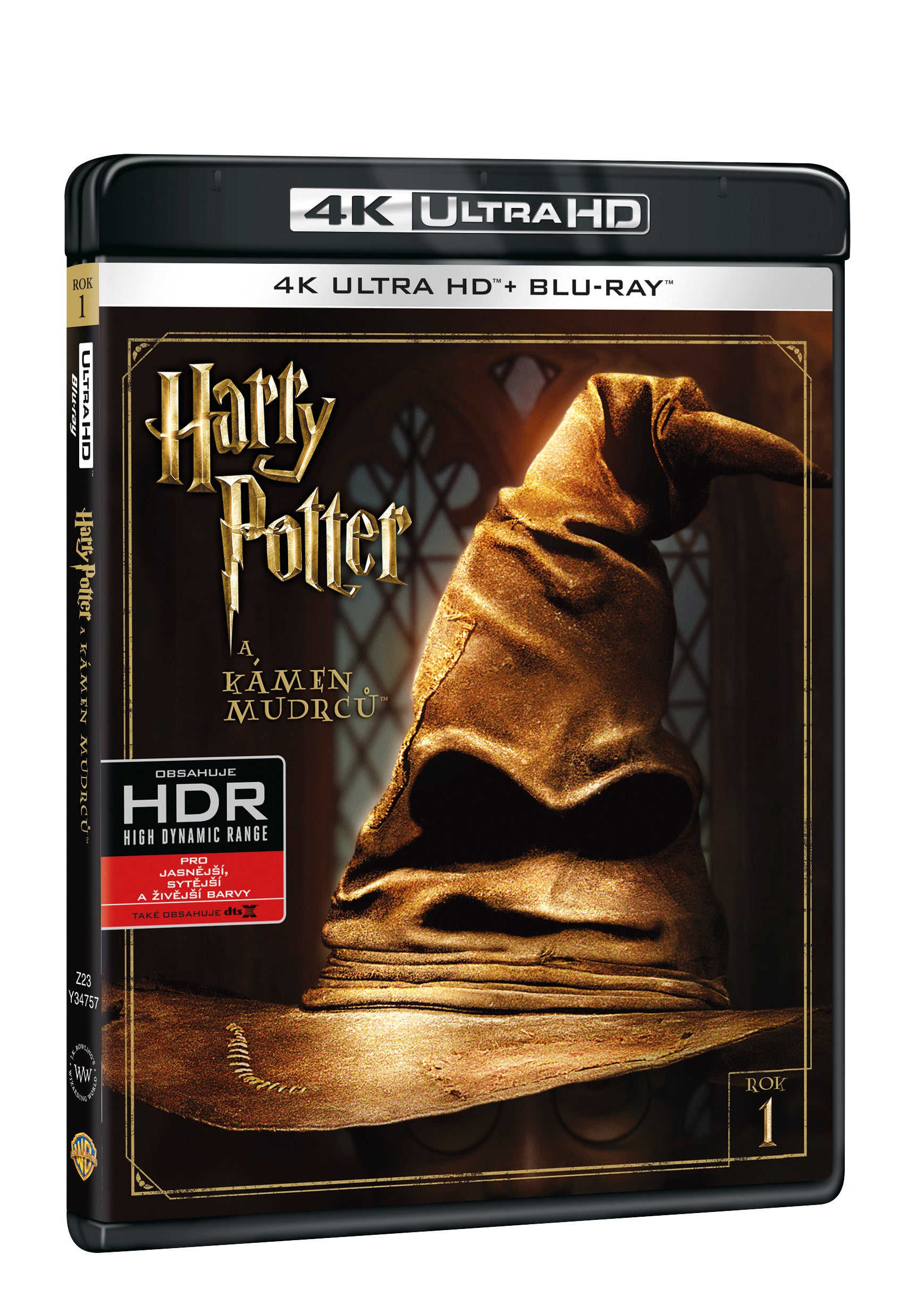 Harry Potter a Kamen mudrcu 2BD (UHD+BD) / Harry Potter And The Sorcerer's Stone - Czech version