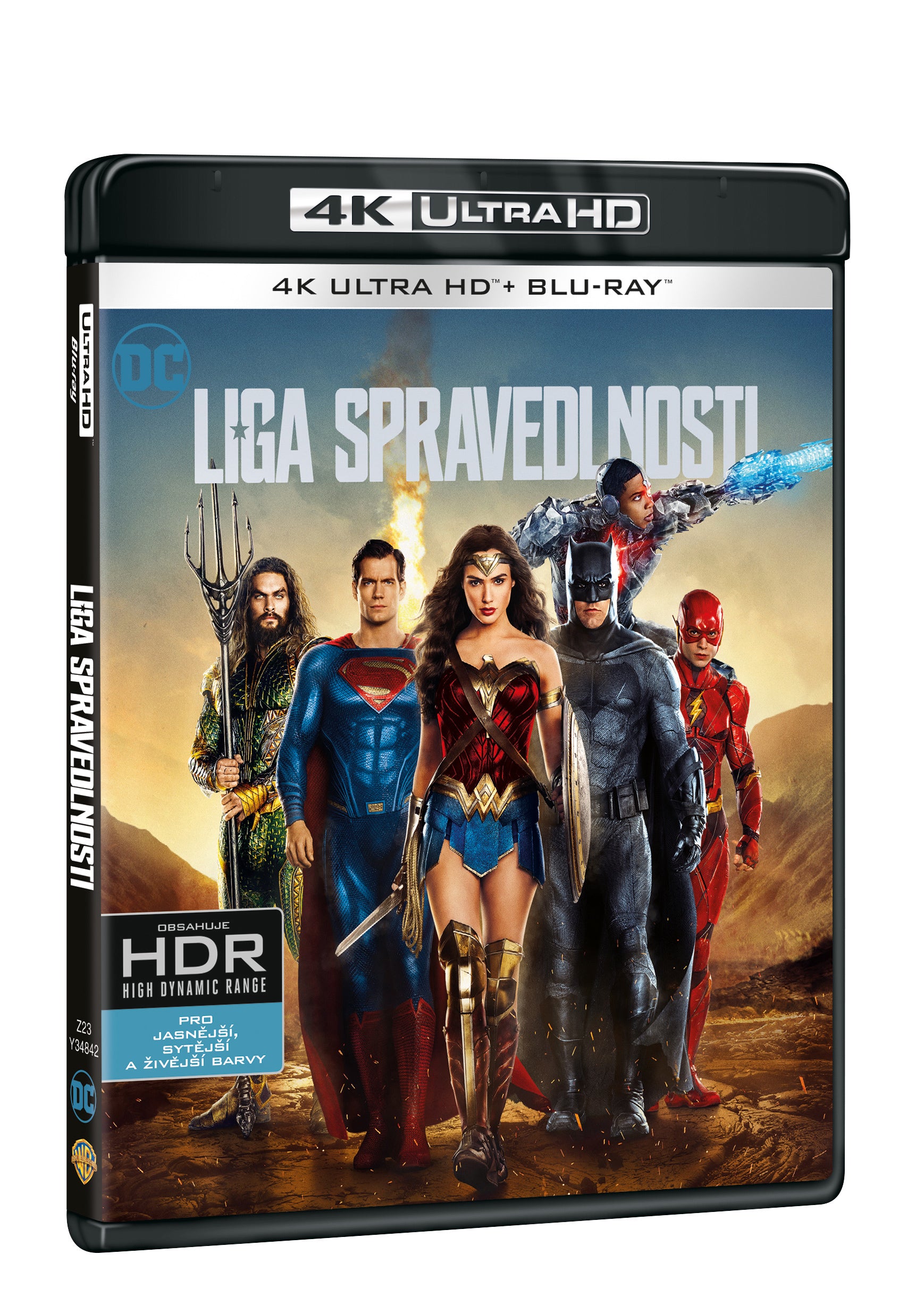 Liga spravedlnosti 2BD (UHD+BD) / Justice League - Czech version