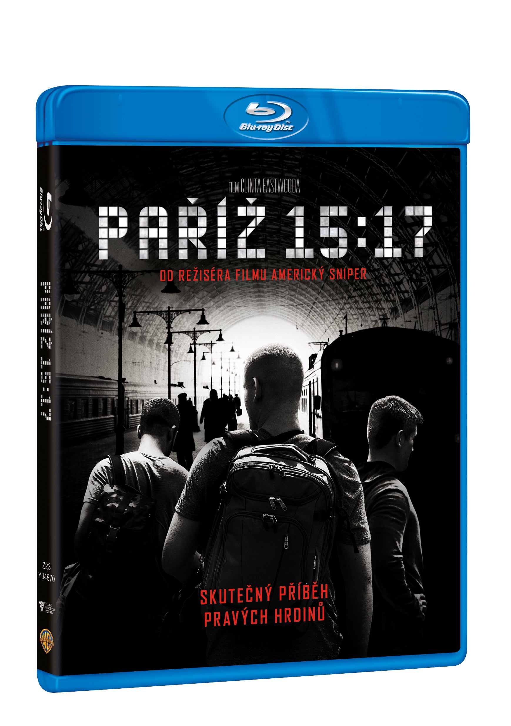 Pariz 15:17 BD / The 15:17 to Paris - Czech version