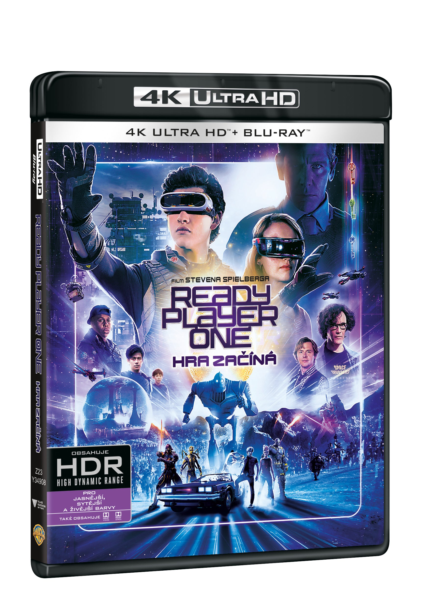 Ready Player One: Hra zacina 2BD (UHD+BD) / Ready Player One - Czech version