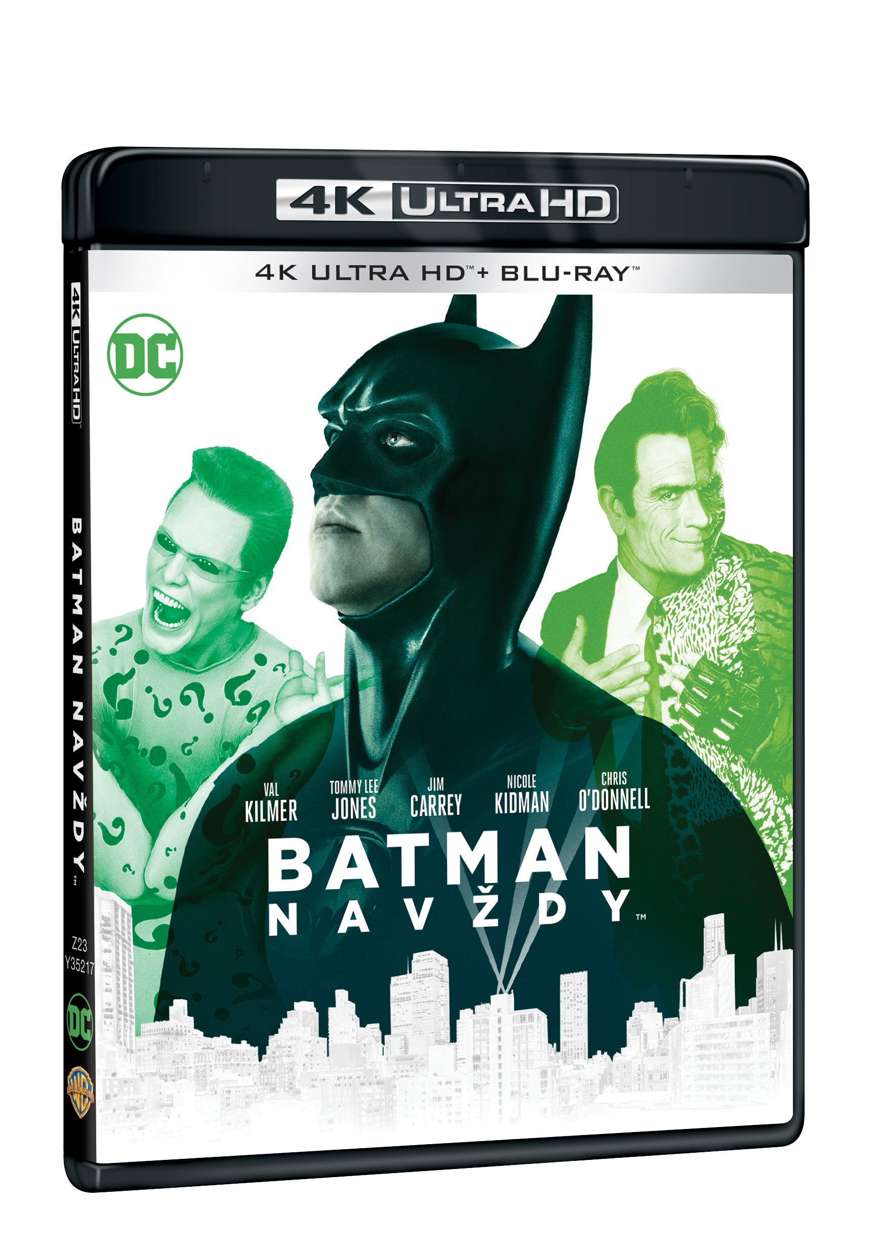 Batman Forever / Batman navzdy (4K ULTRA HD+BLU-RAY) (2 BLU-RAY) - Czech version