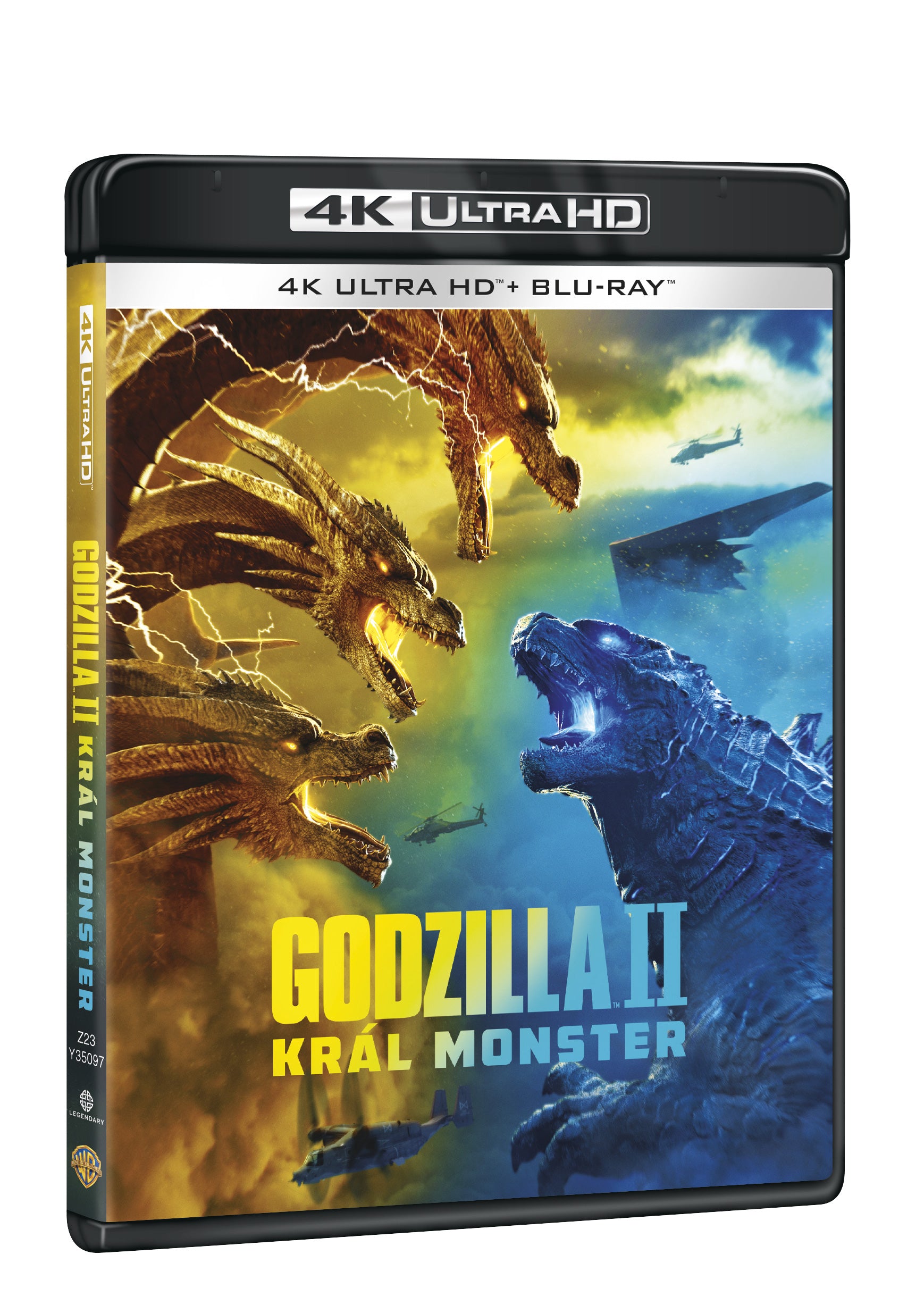 Godzilla II Kral monster 2BD (UHD+BD) / Godzilla: King of the Monsters - Czech version